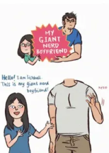 Cover of My Giant Nerd Boyfriend
