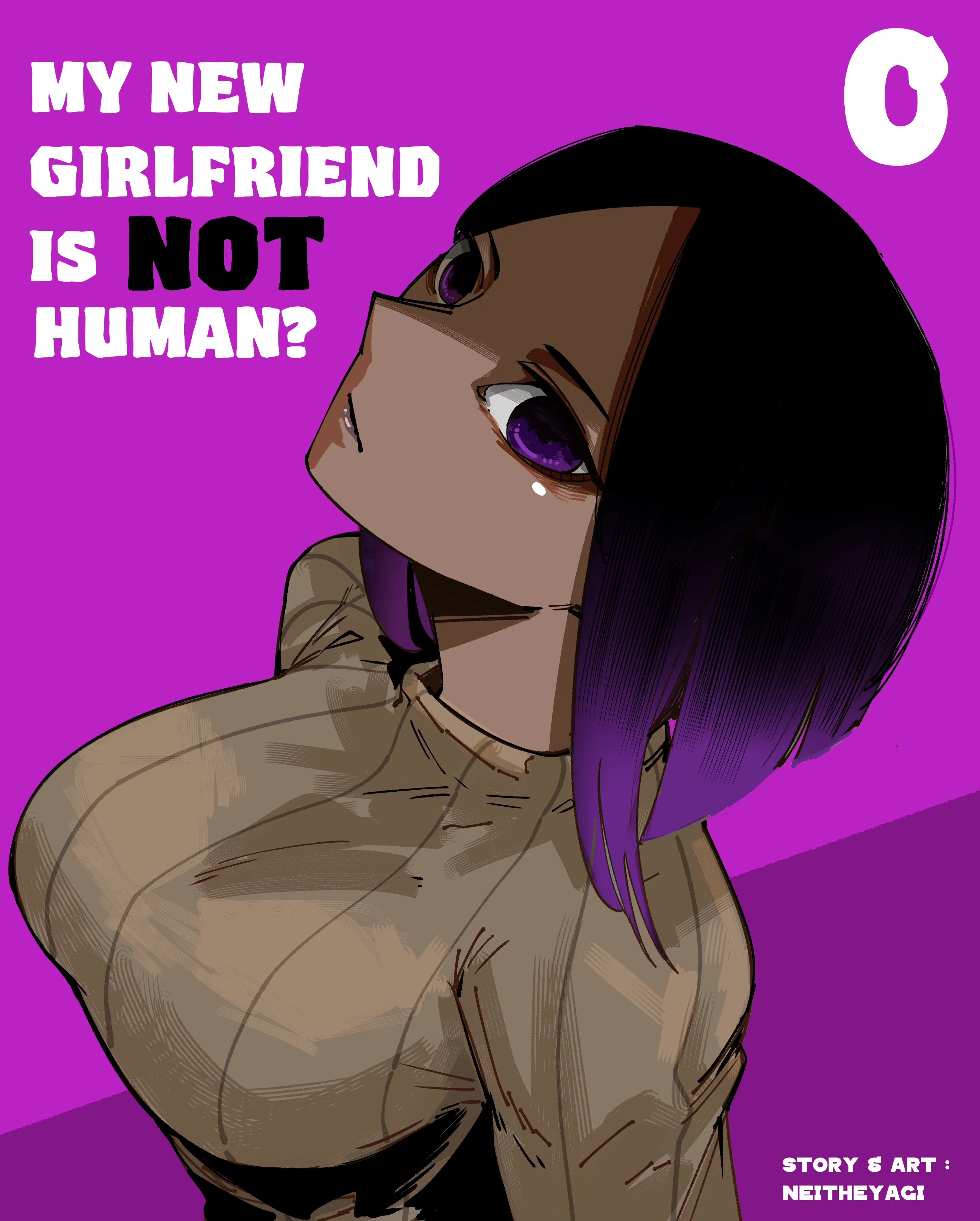 Cover of My new girlfriend is not human?