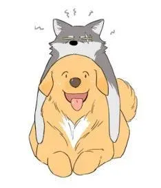 Papa Wolf and The Puppy