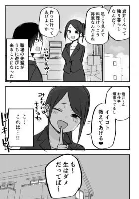 Cover of Shokuba no Senpai ga Uchi ni Asobi ni Kuru