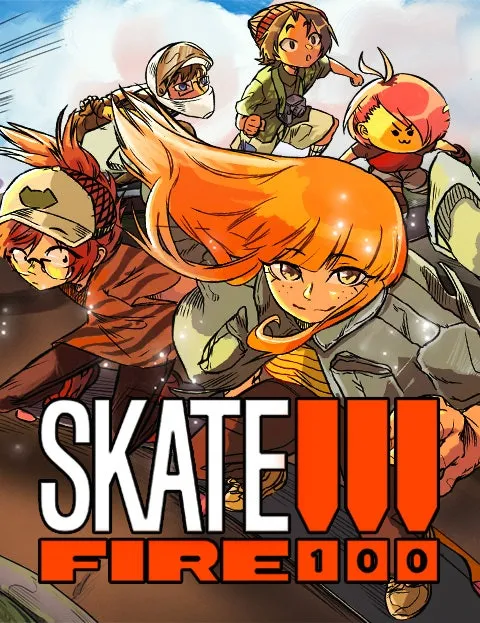 Cover of Skate!!! Fire 100