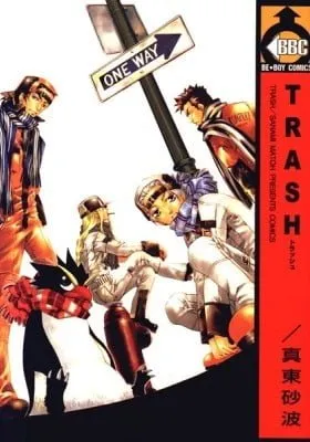 Cover of trash.