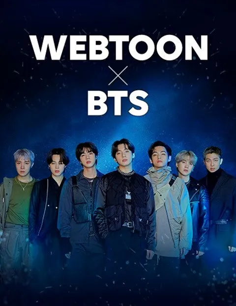 Cover of WEBTOON x BTS