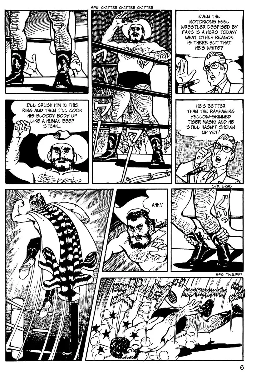 Tiger Mask Chapter 1 page 8 - 