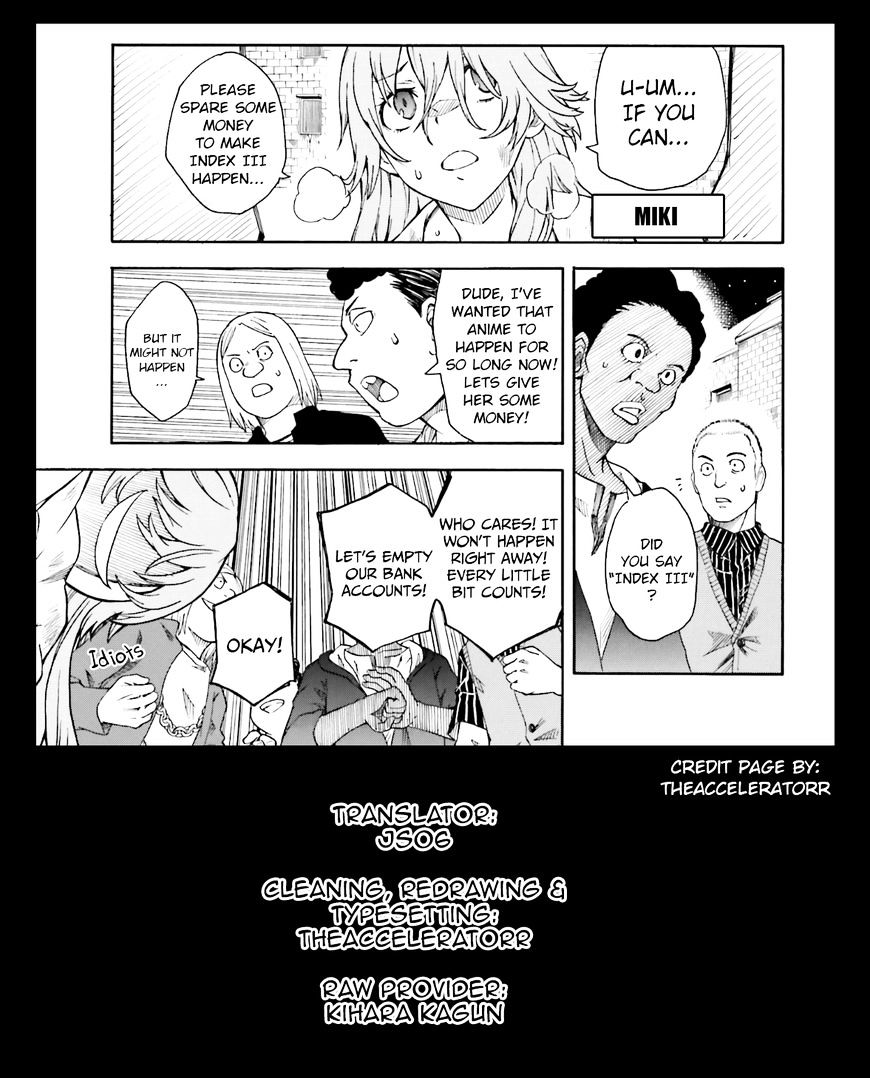 To Aru Kagaku No Railgun Chapter 91 page 33 - 