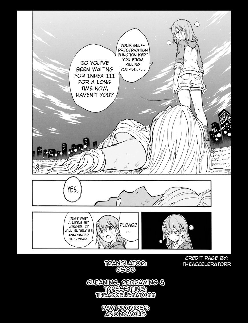 To Aru Kagaku No Railgun Chapter 95 page 32 - 