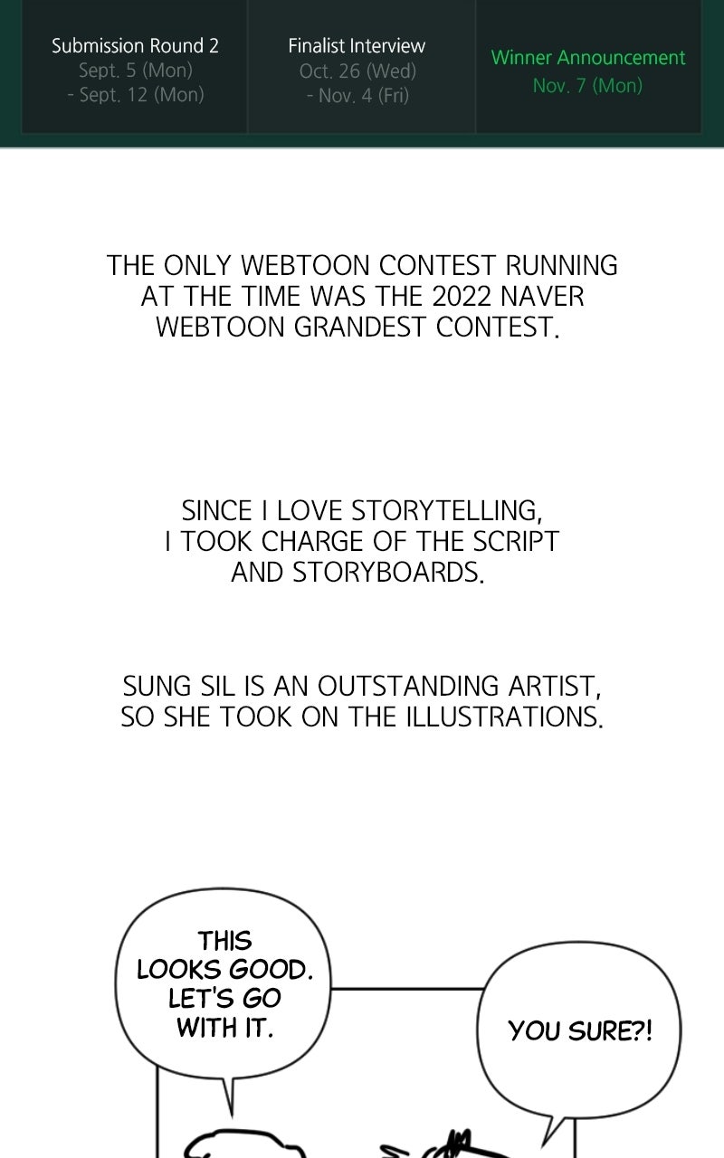 To Drown In You Ep. 89 - Your Ocean, My Universe (Series Finale & Afterword) page 114 - 
