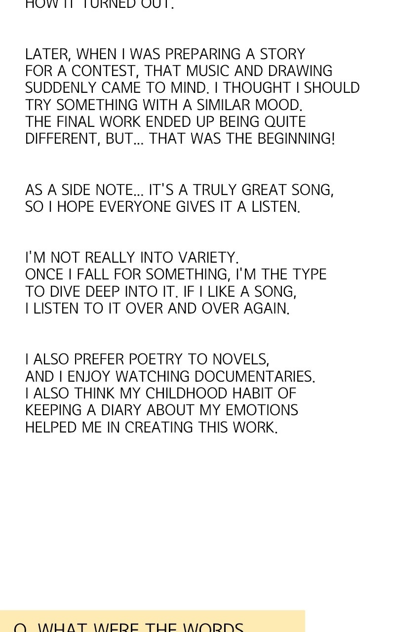 To Drown In You Ep. 89 - Your Ocean, My Universe (Series Finale & Afterword) page 171 - 