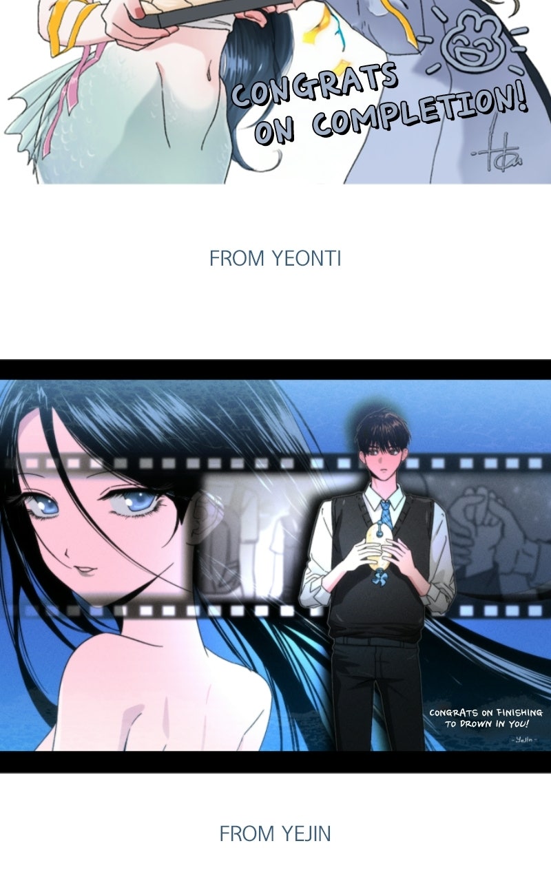 To Drown In You Ep. 89 - Your Ocean, My Universe (Series Finale & Afterword) page 221 - 
