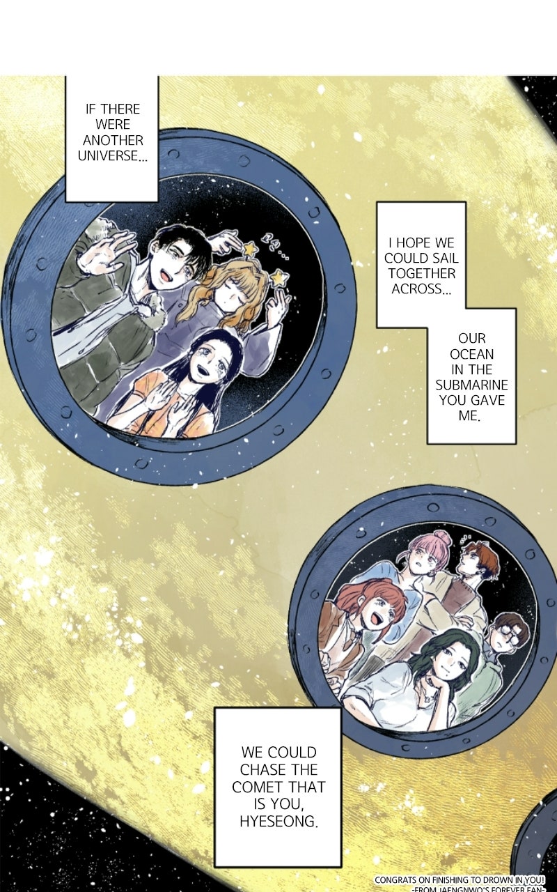 To Drown In You Ep. 89 - Your Ocean, My Universe (Series Finale & Afterword) page 223 - 