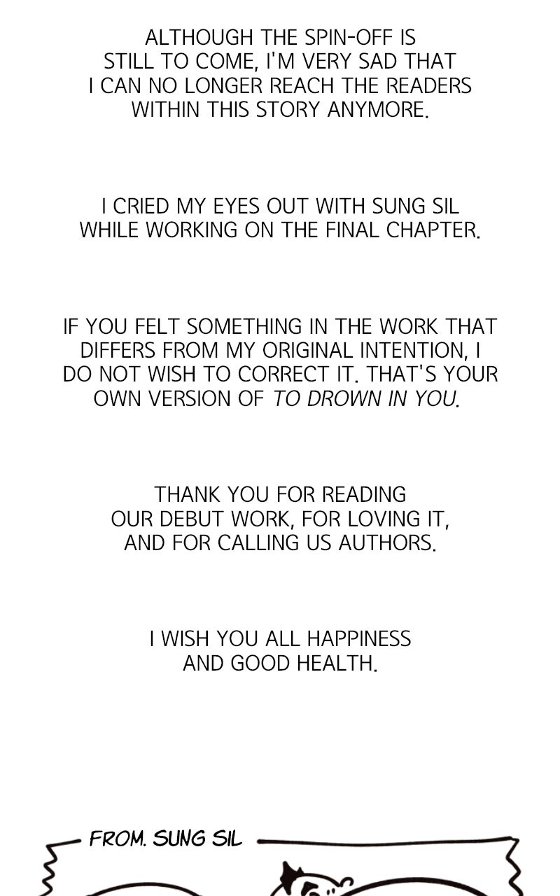 To Drown In You Ep. 89 - Your Ocean, My Universe (Series Finale & Afterword) page 235 - 