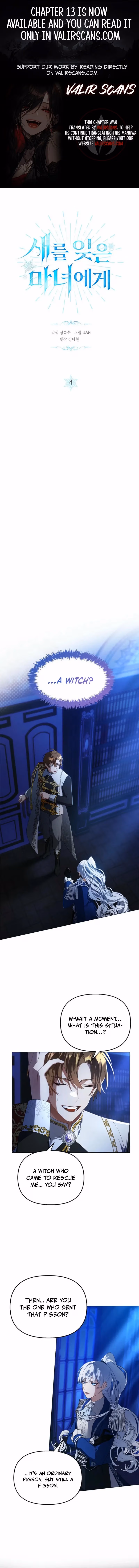 To the Witch Who Forgot Her Bird Chapter 4 page 1 - 
