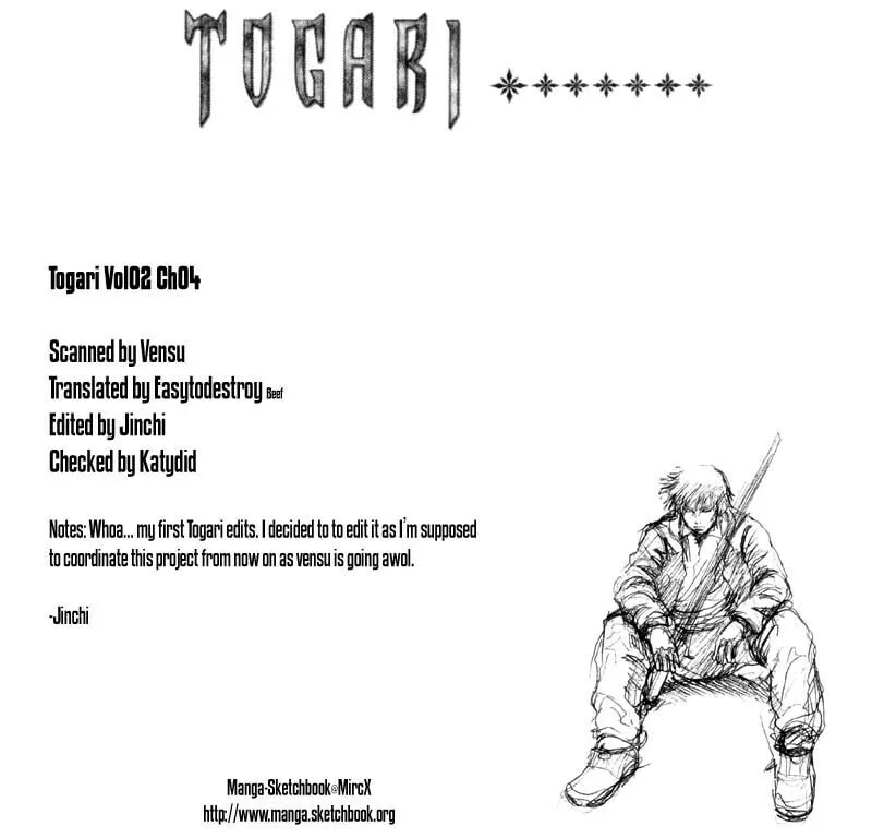 Togari Chapter 10 page 1 - 