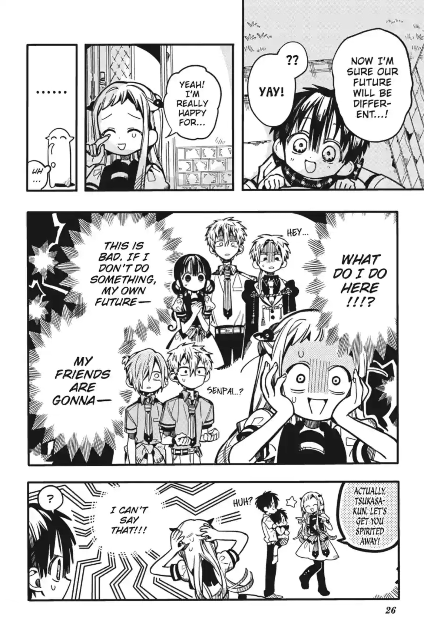 Toilet-Bound Hanako-kun Chapter 357 page 27 - 