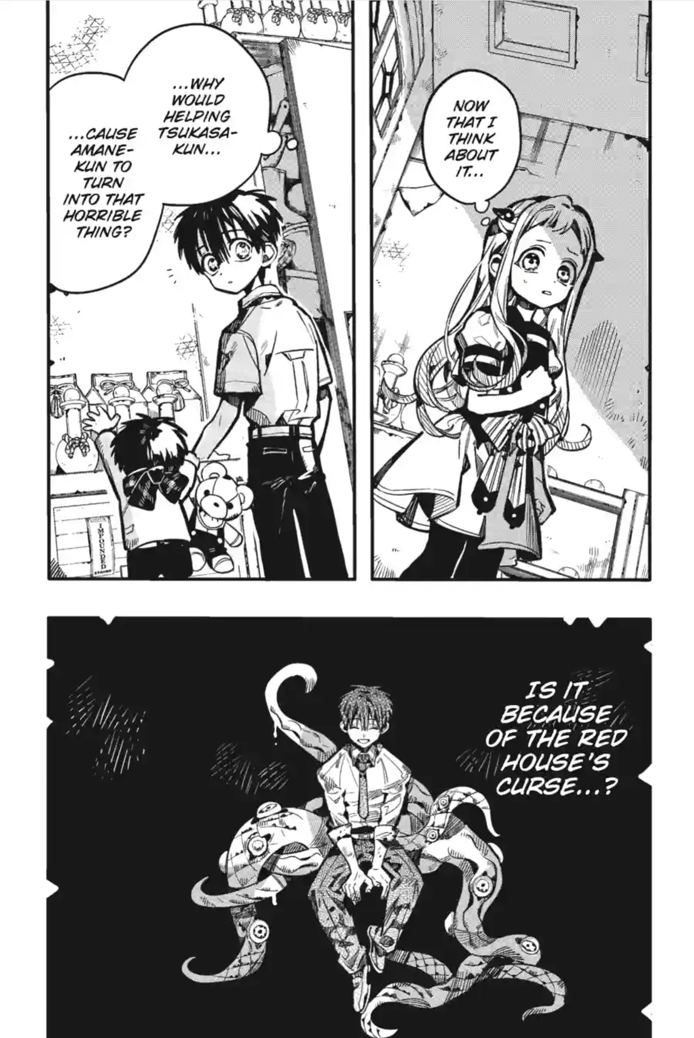 Toilet-Bound Hanako-kun Chapter 358 page 11 - 