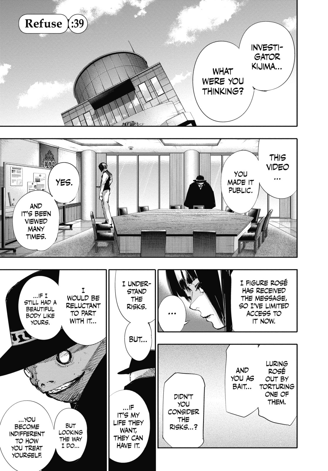 Tokyo Ghoul:re Chapter 39 page 1 - 