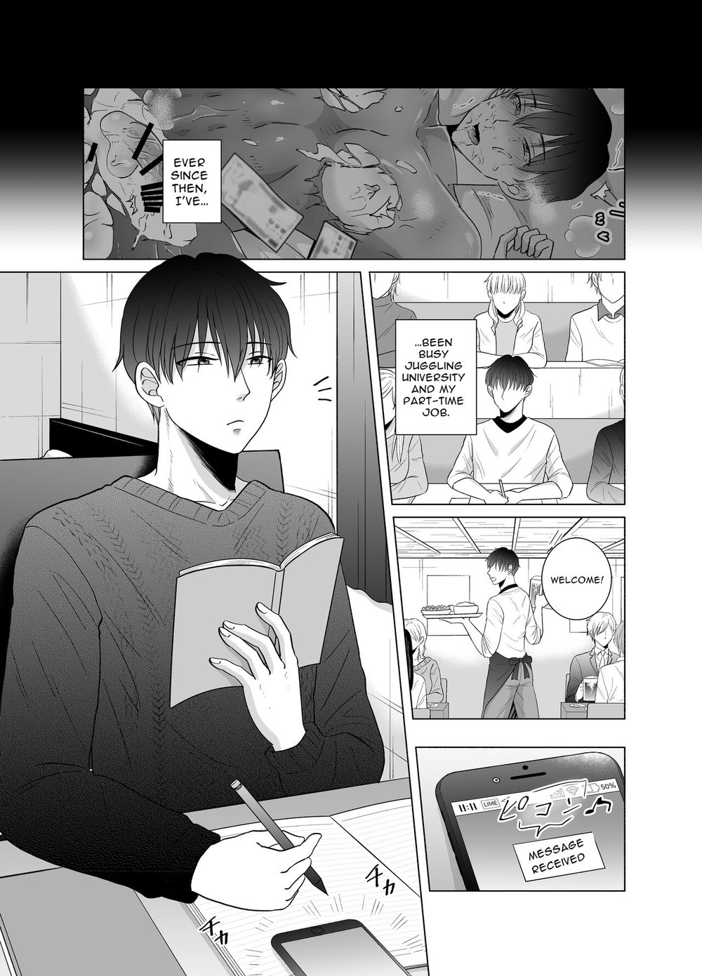 Toma’s Questionable Part-time Job 2 Chapter 1 page 2 - 