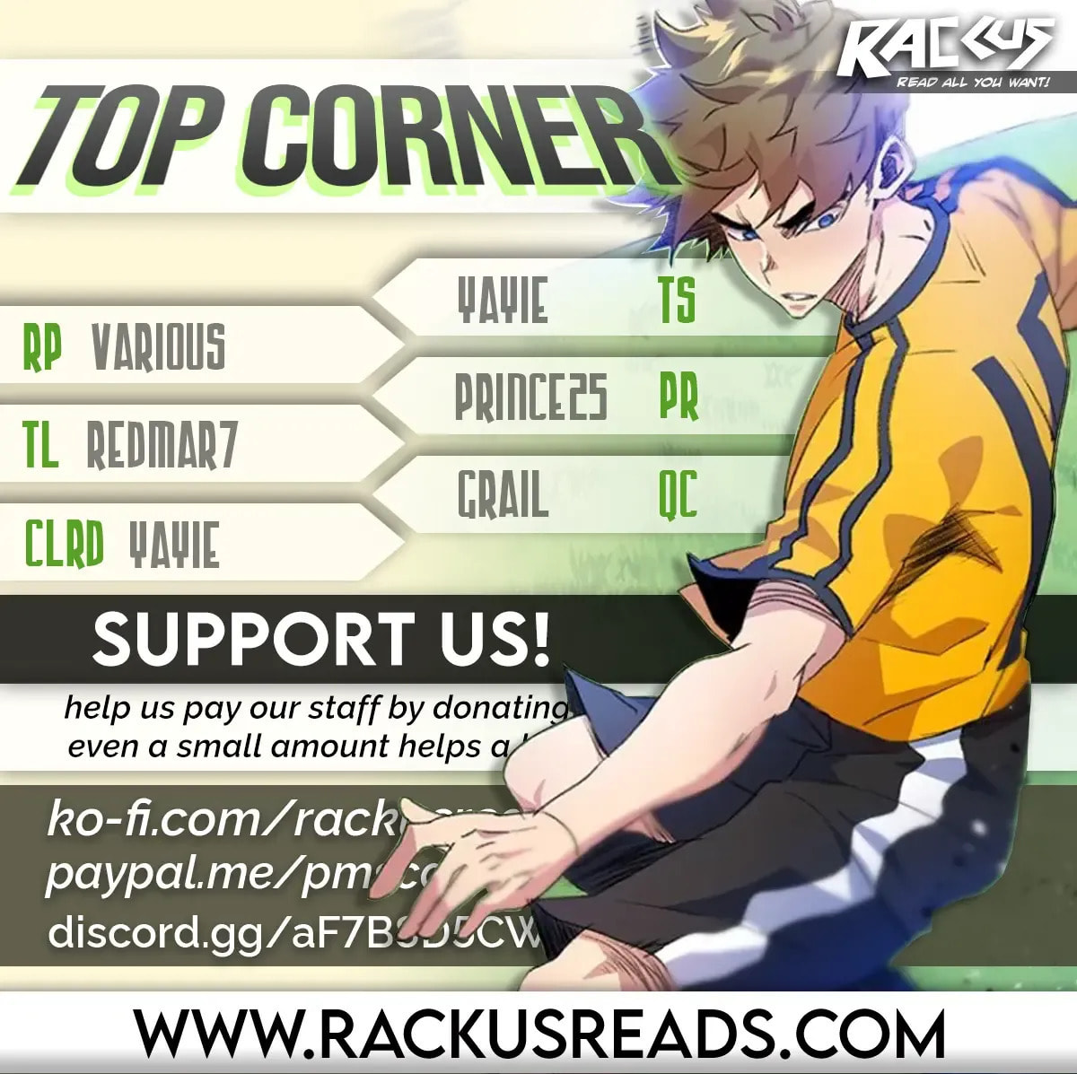 Top Corner Chapter 63 page 1 - 