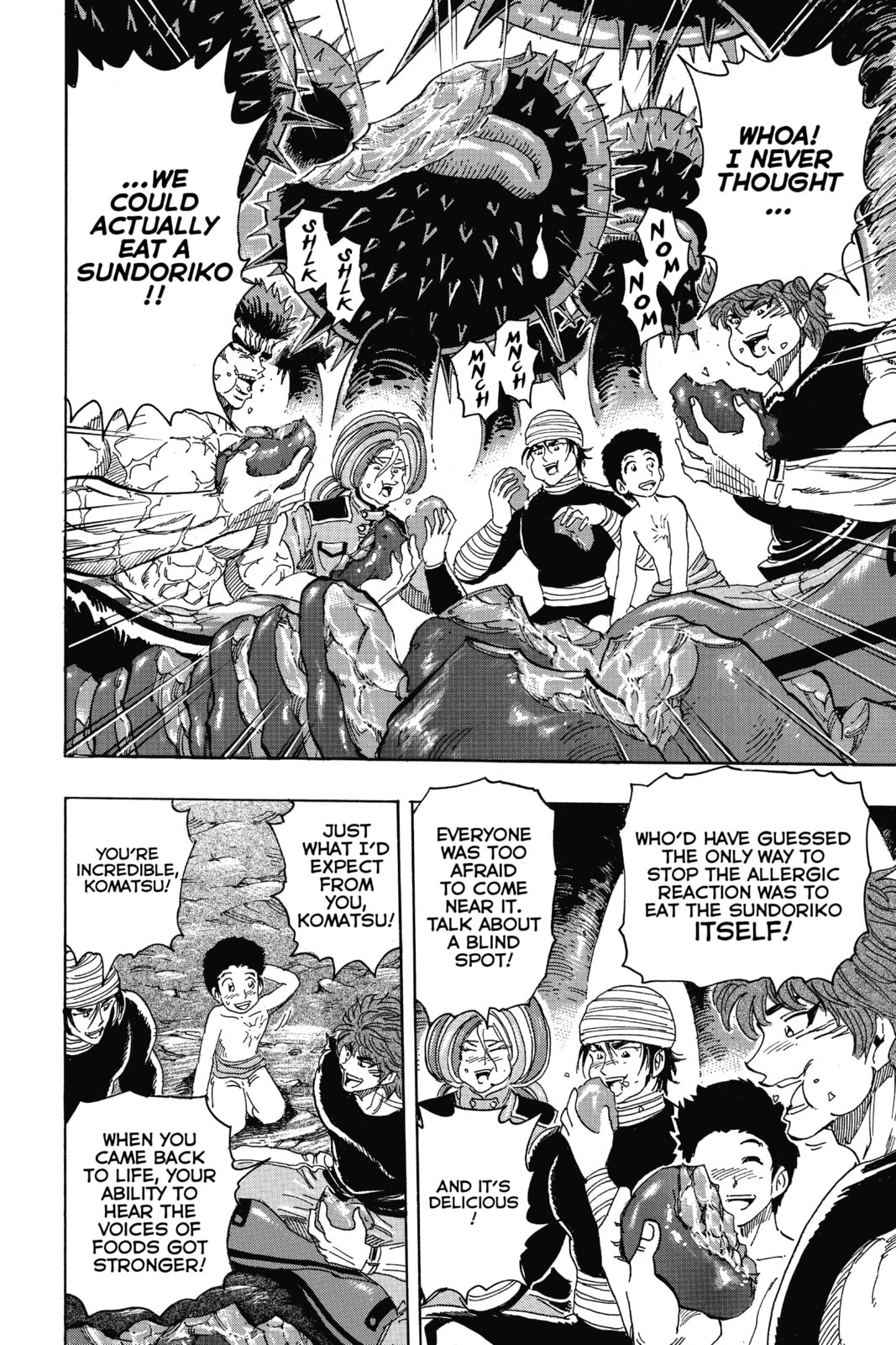 Toriko Chapter 318 page 8 - 