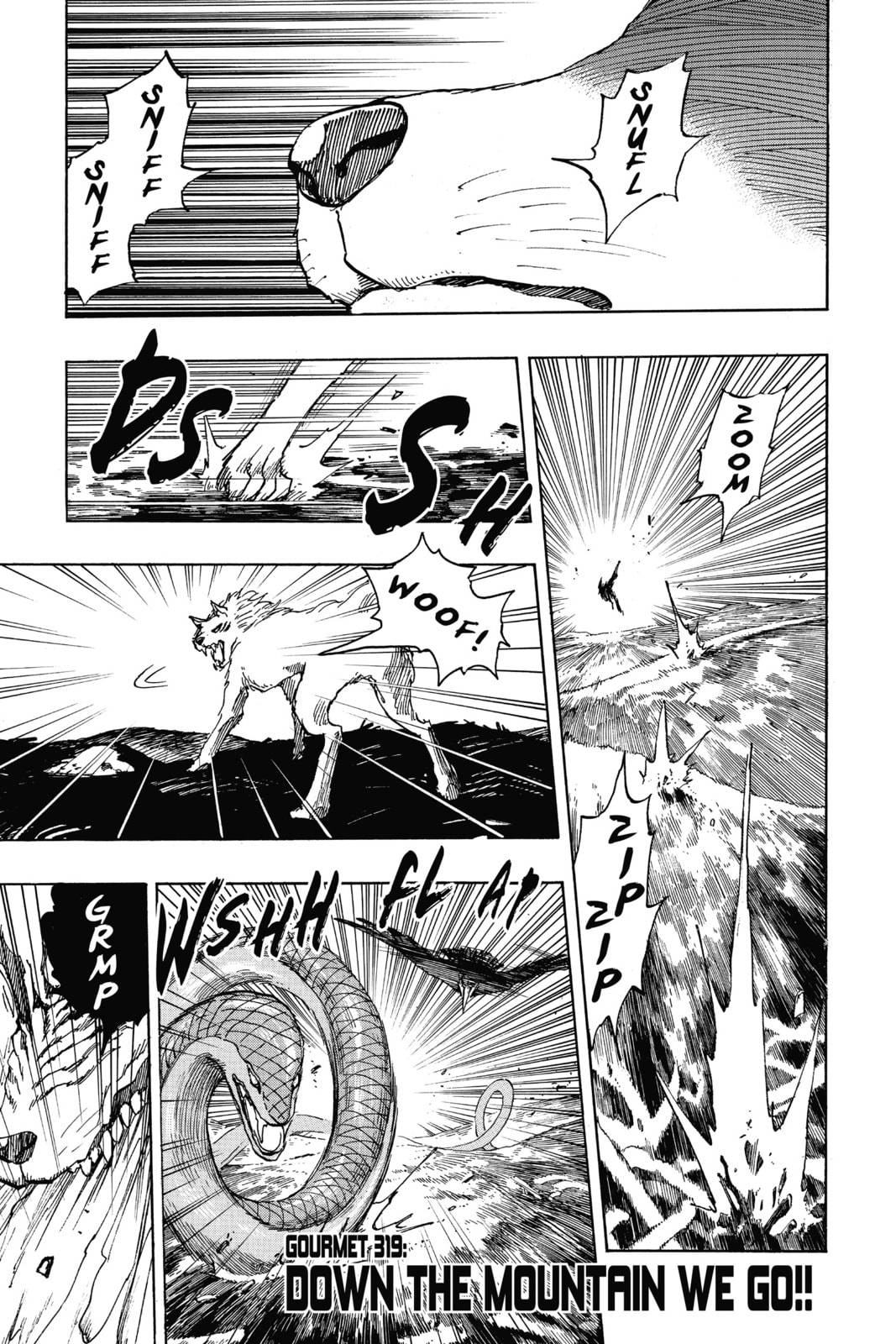 Toriko Chapter 319 page 1 - 