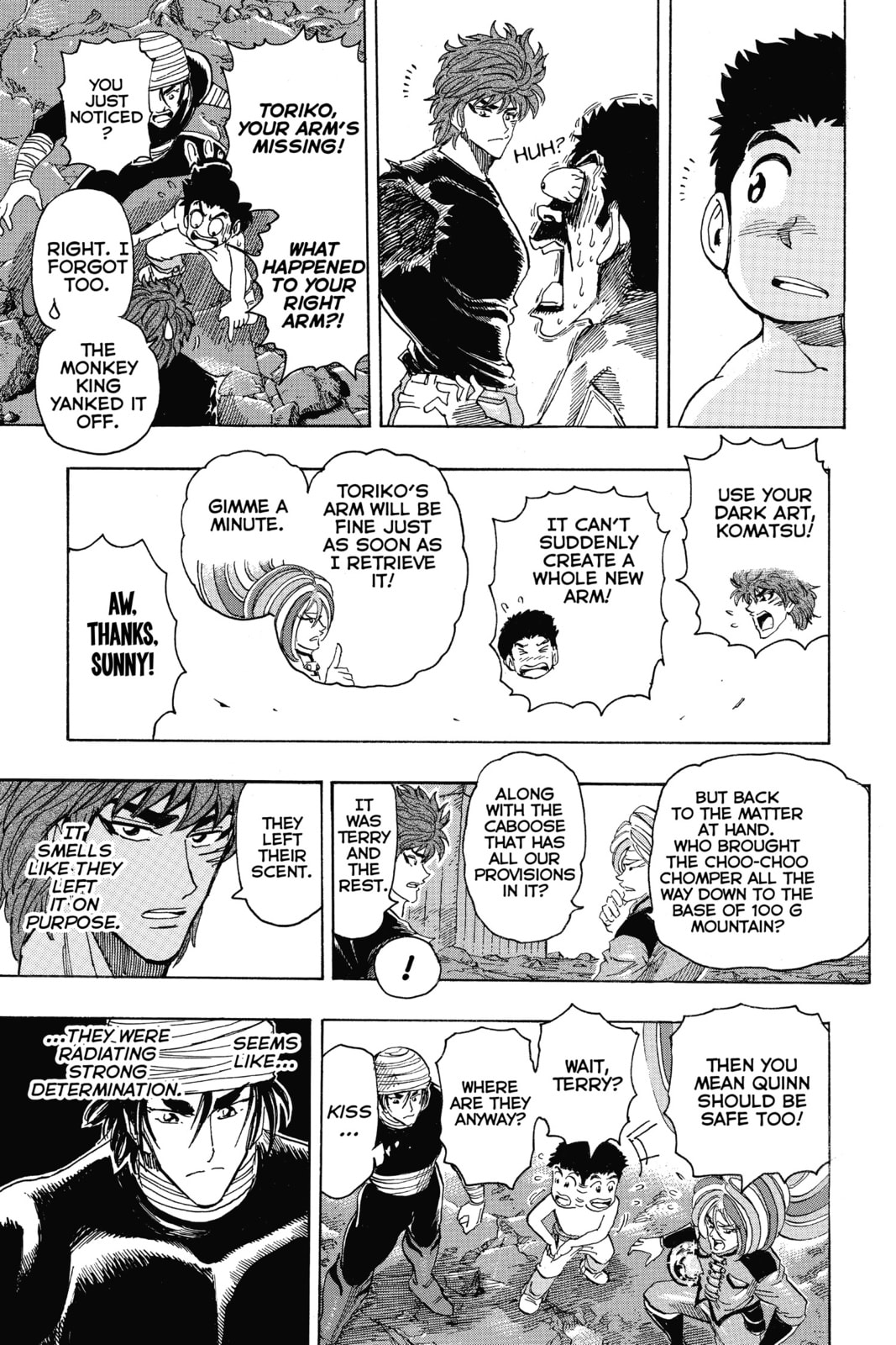 Toriko Chapter 319 page 7 - 