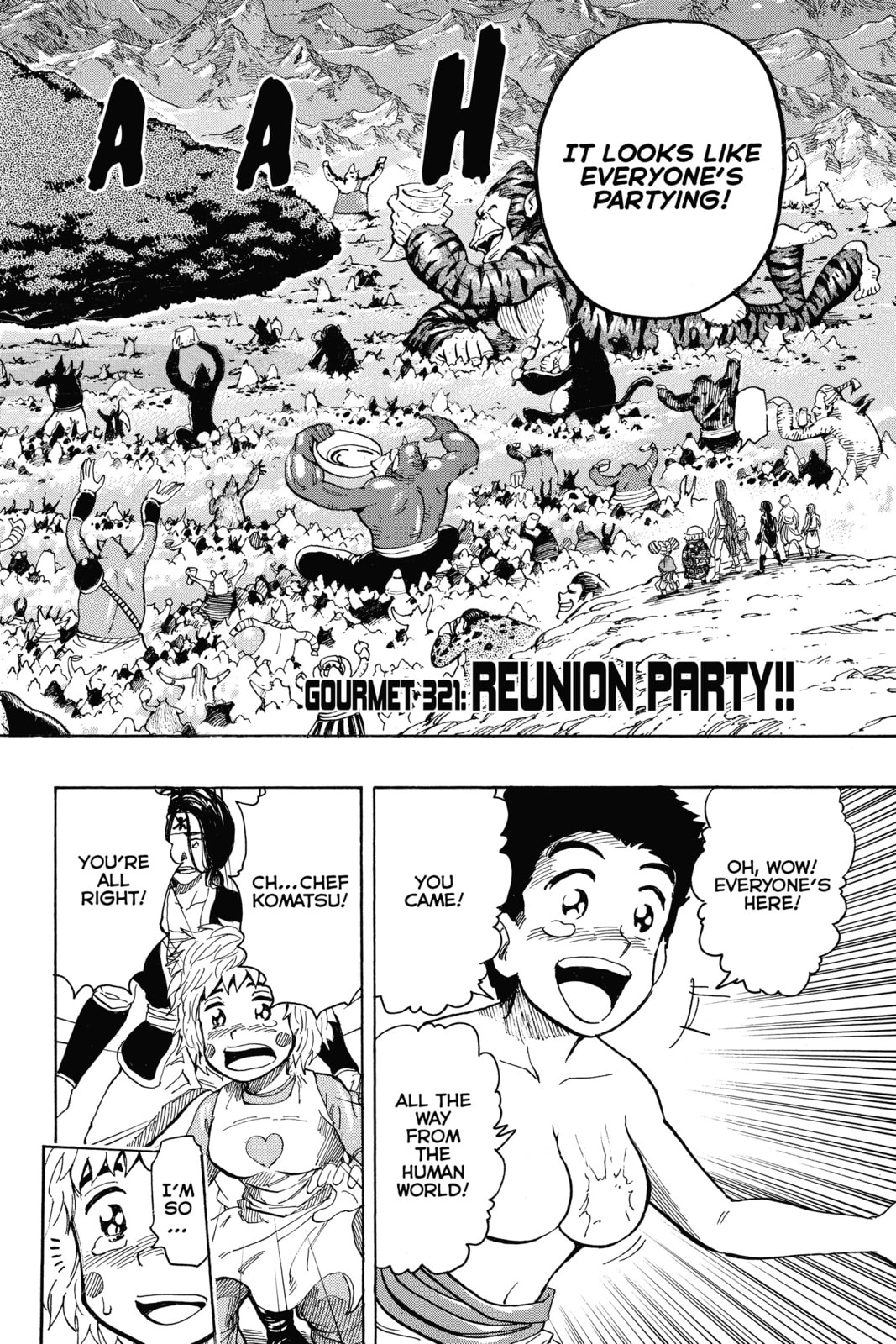 Toriko Chapter 321 page 4 - 