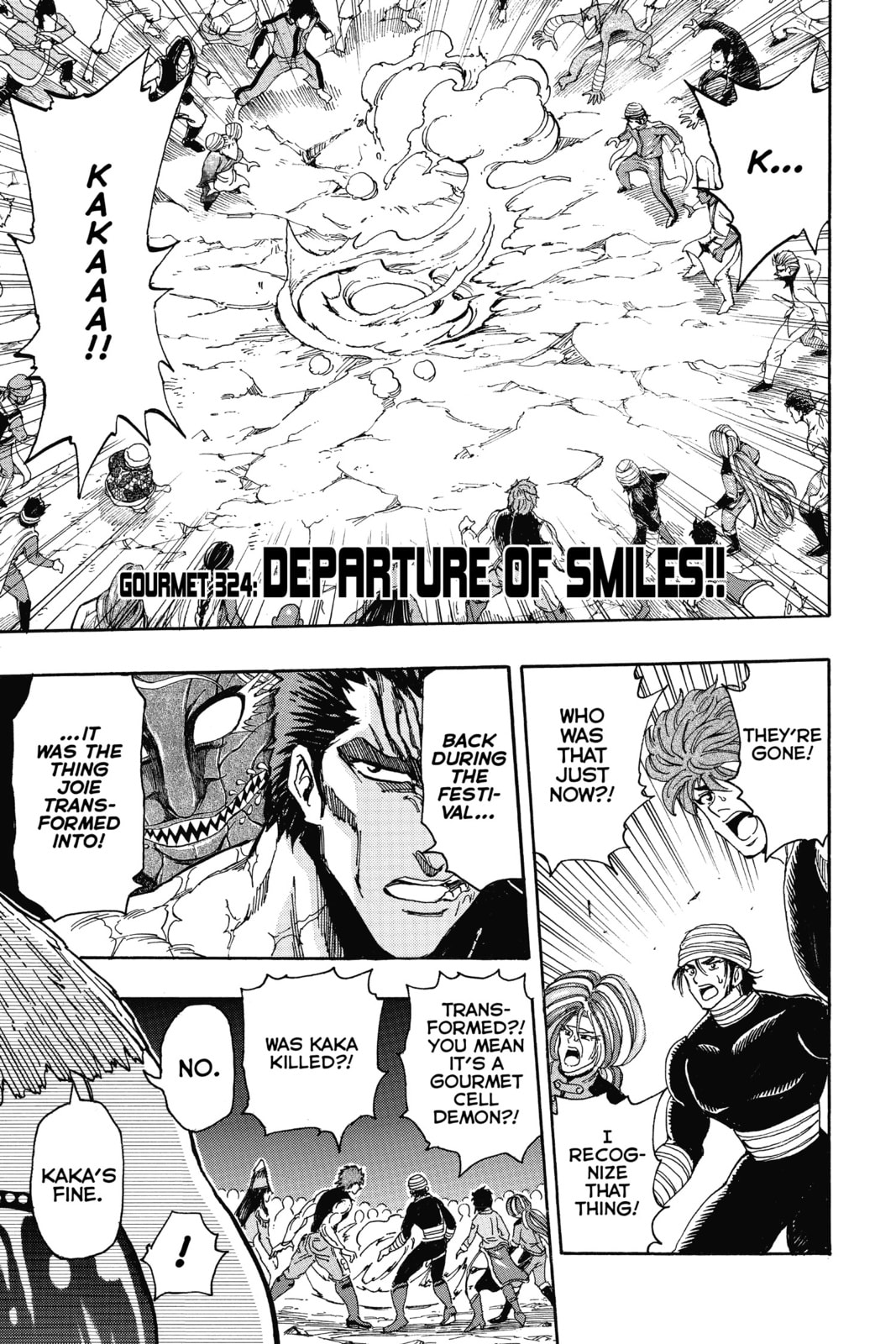 Toriko Chapter 324 page 1 - 