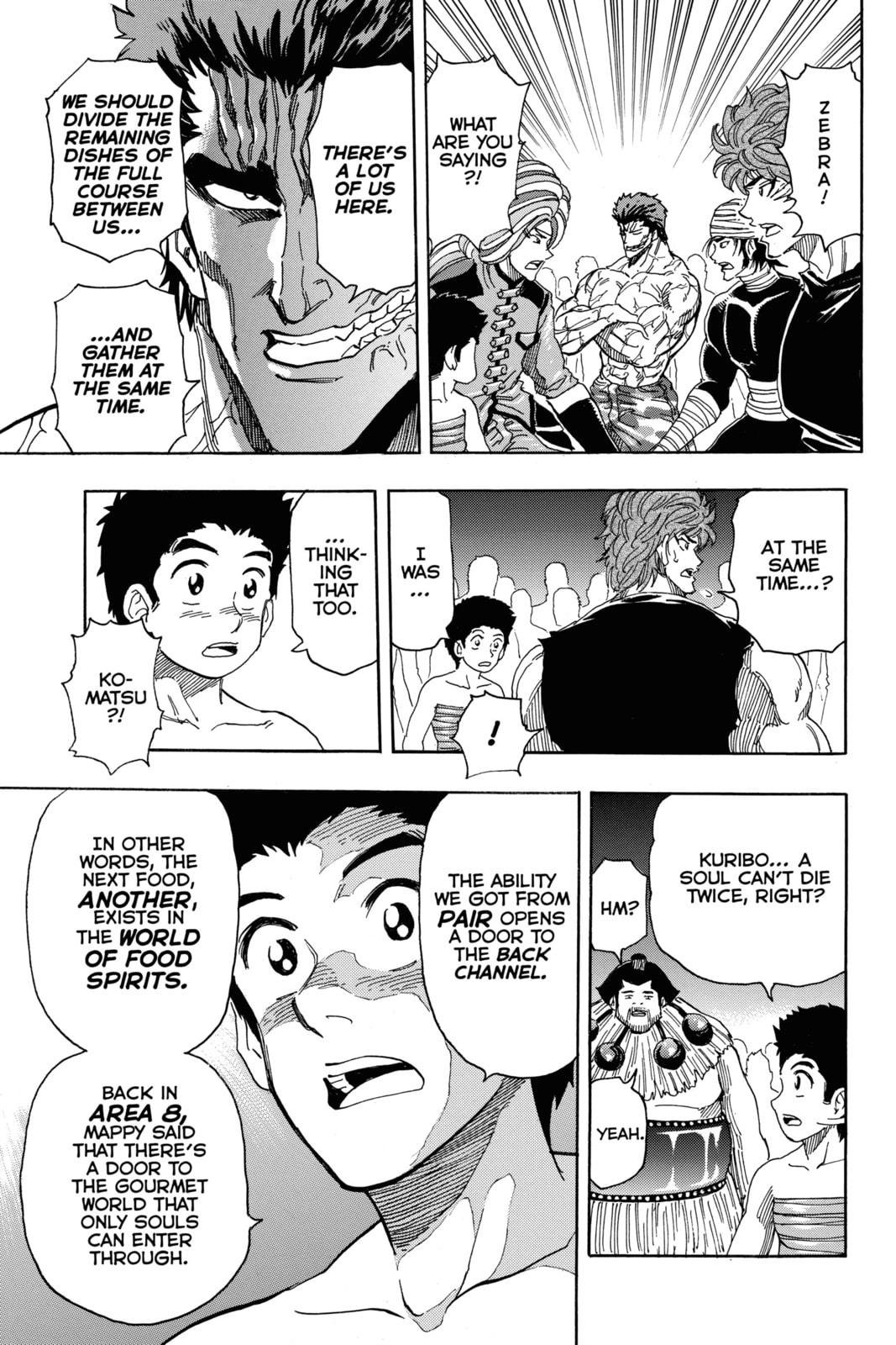 Toriko Chapter 324 page 7 - 