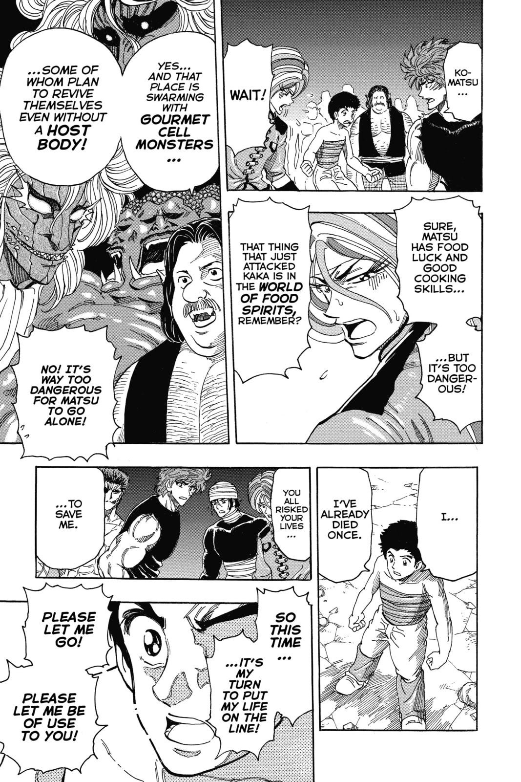 Toriko Chapter 324 page 9 - 