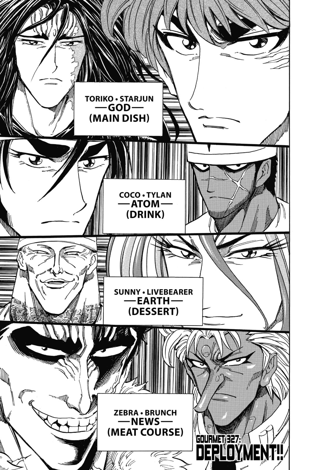 Toriko Chapter 327 page 1 - 