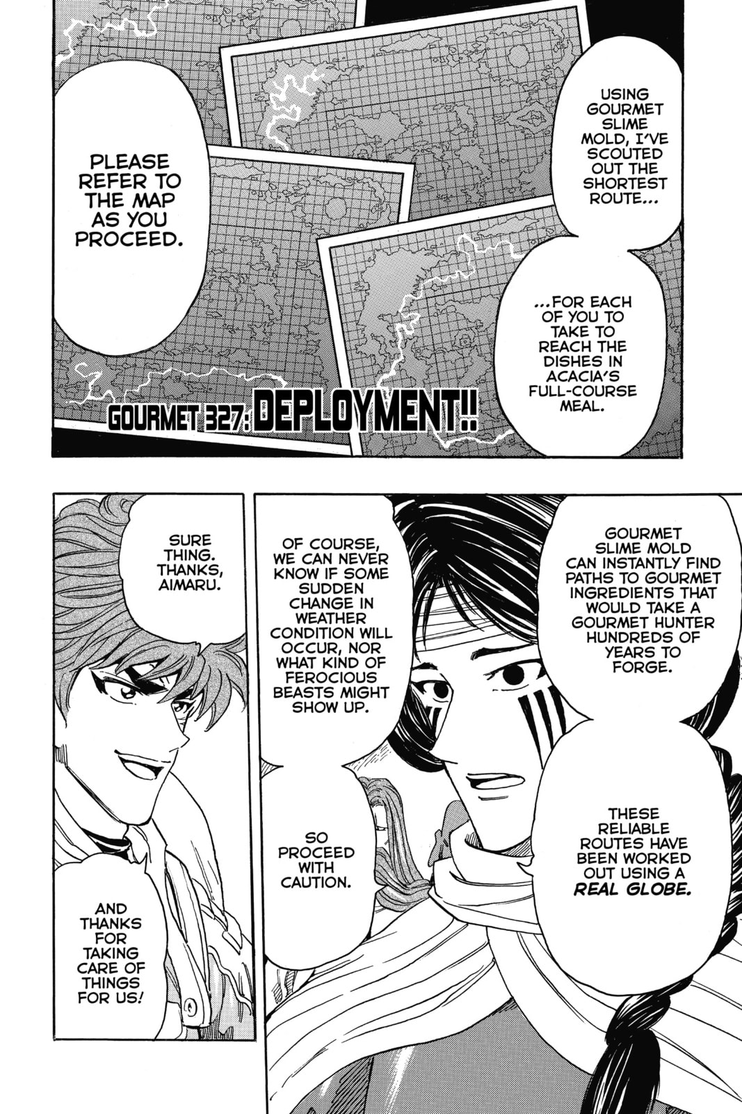 Toriko Chapter 327 page 2 - 