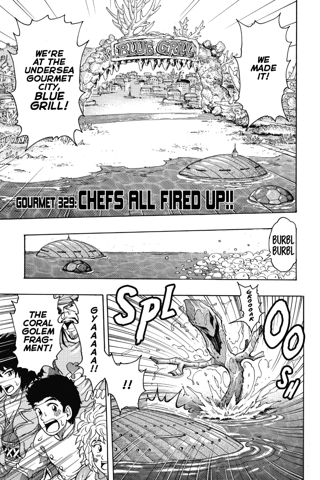 Toriko Chapter 329 page 1 - 