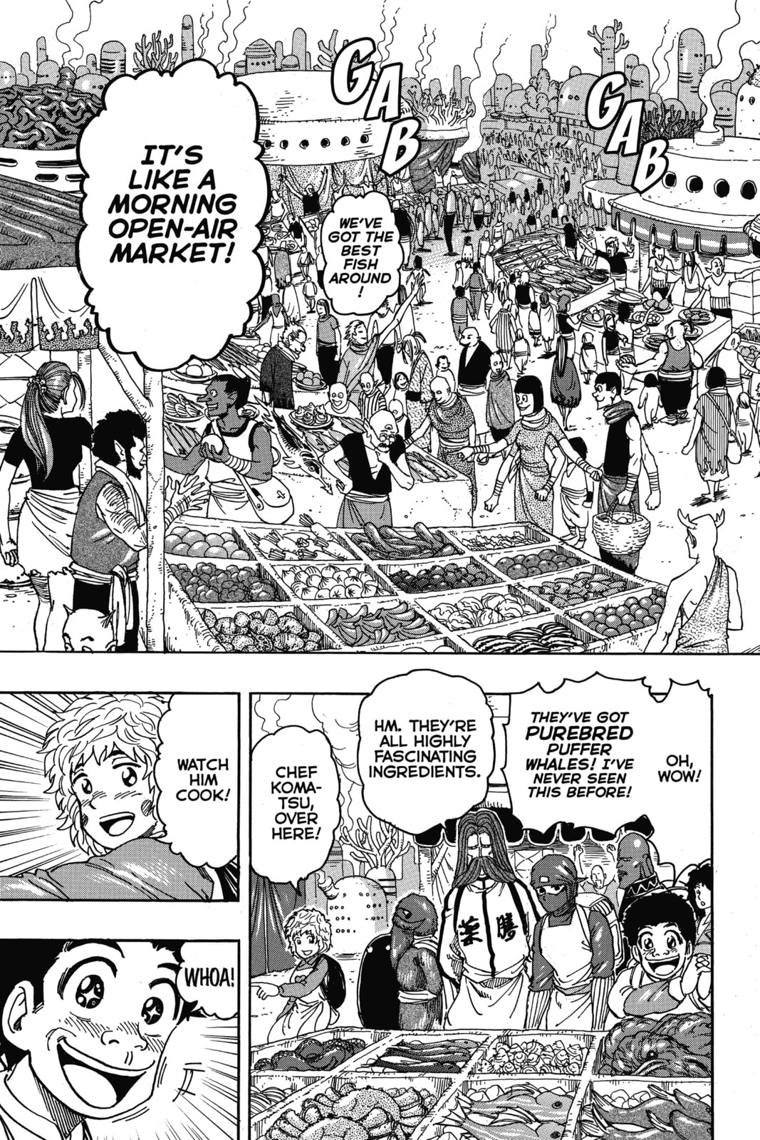 Toriko Chapter 329 page 7 - 