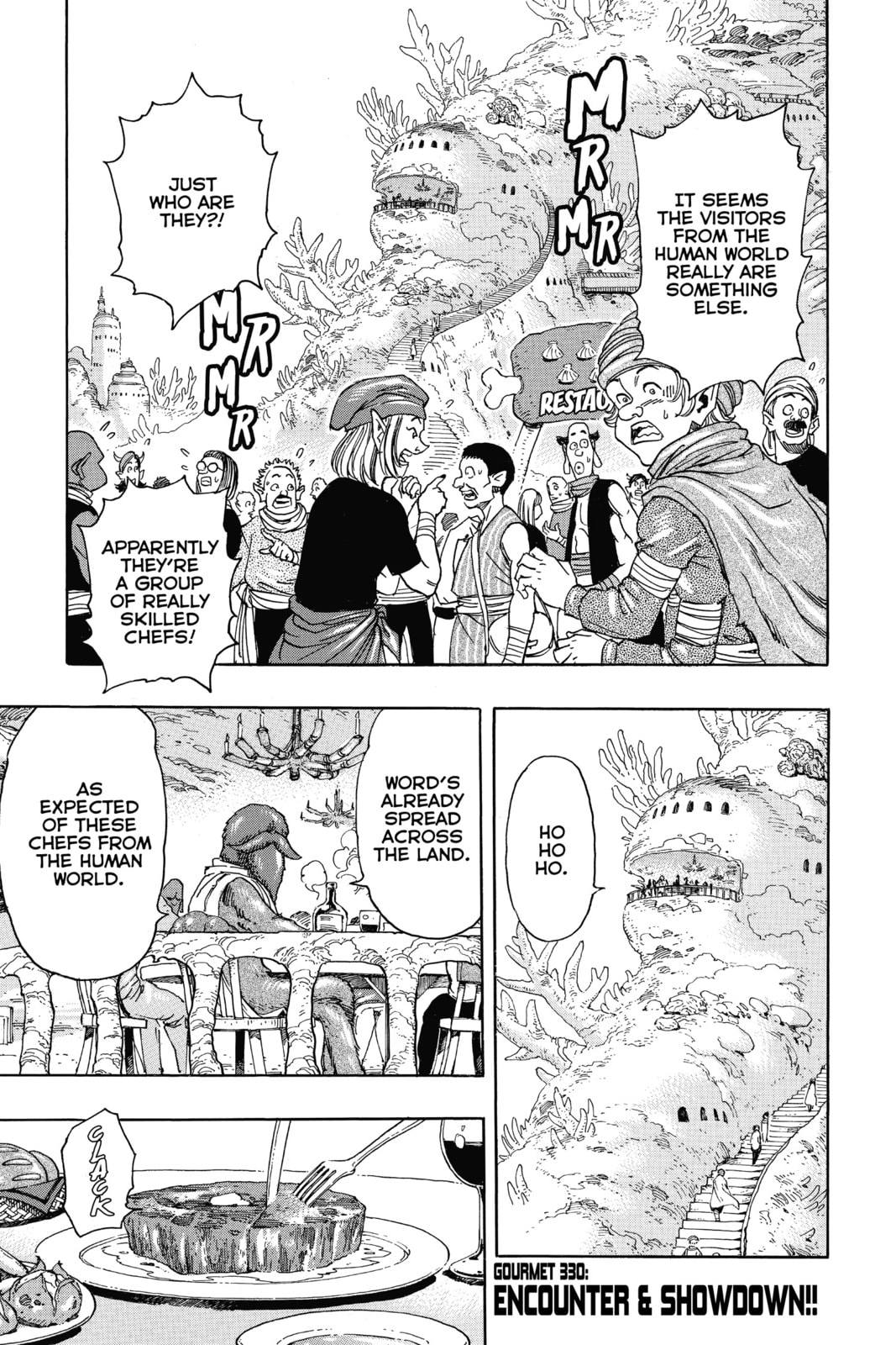 Toriko Chapter 330 page 1 - 