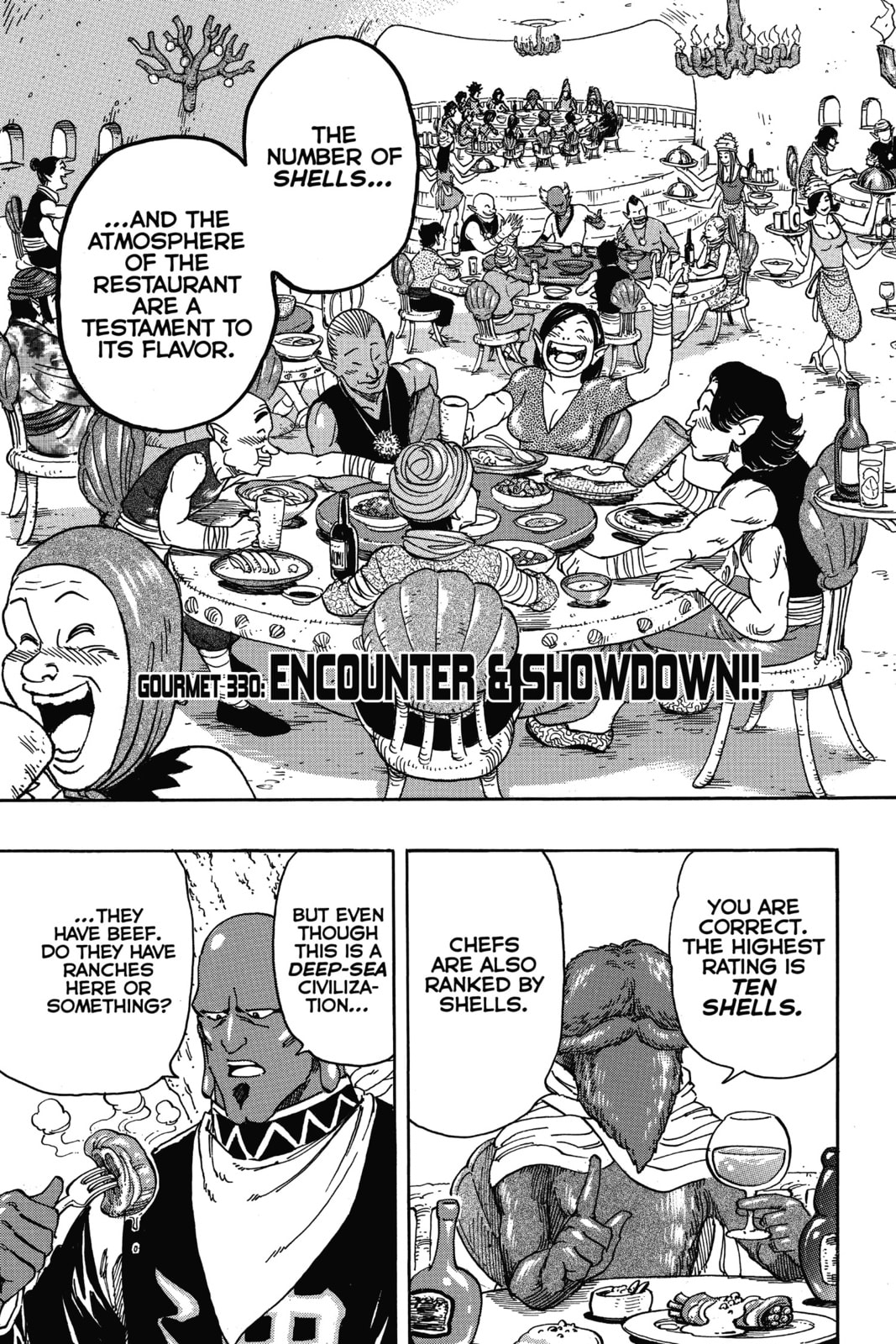 Toriko Chapter 330 page 3 - 