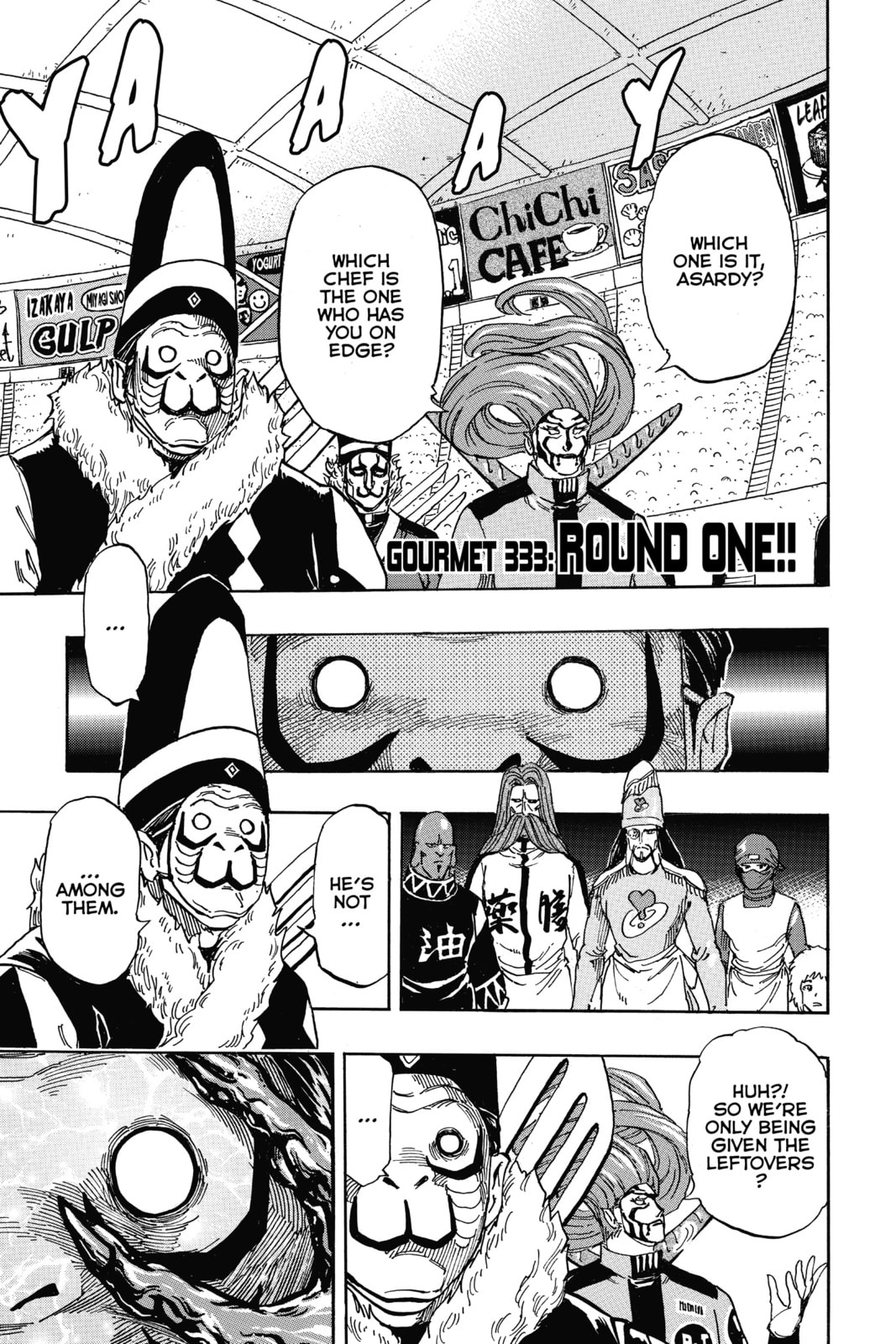 Toriko Chapter 333 page 1 - 
