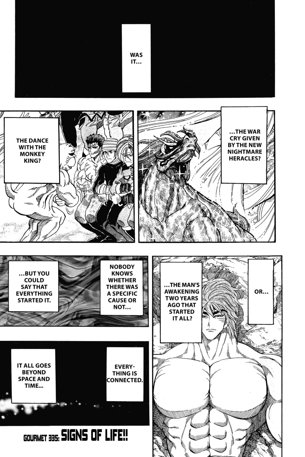 Toriko Chapter 335 page 1 - 