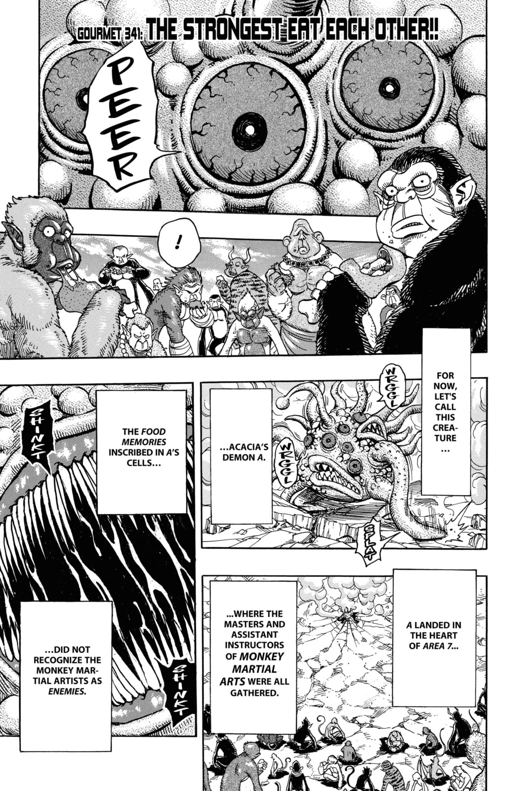 Toriko Chapter 341 page 1 - 