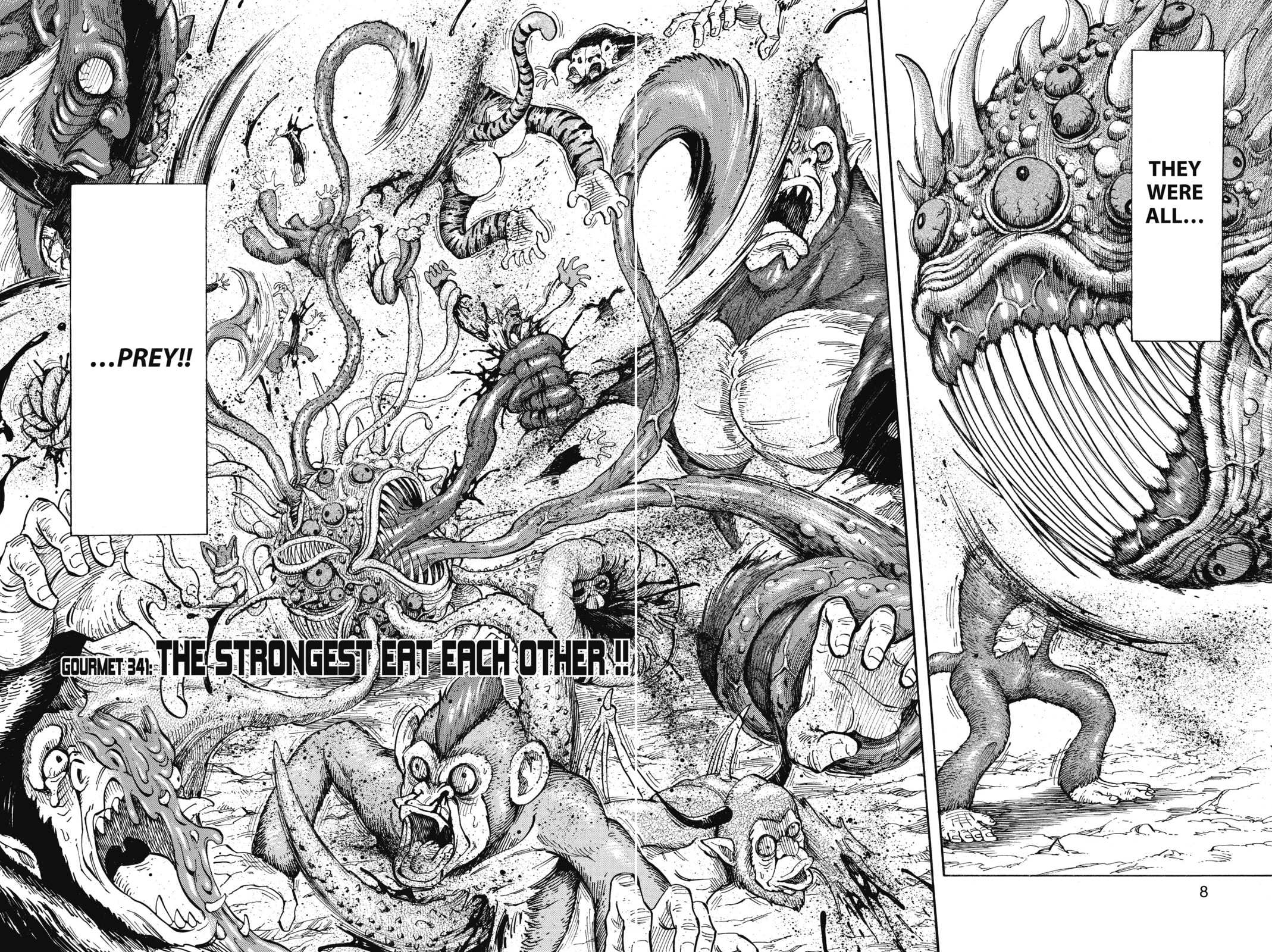 Toriko Chapter 341 page 2 - 