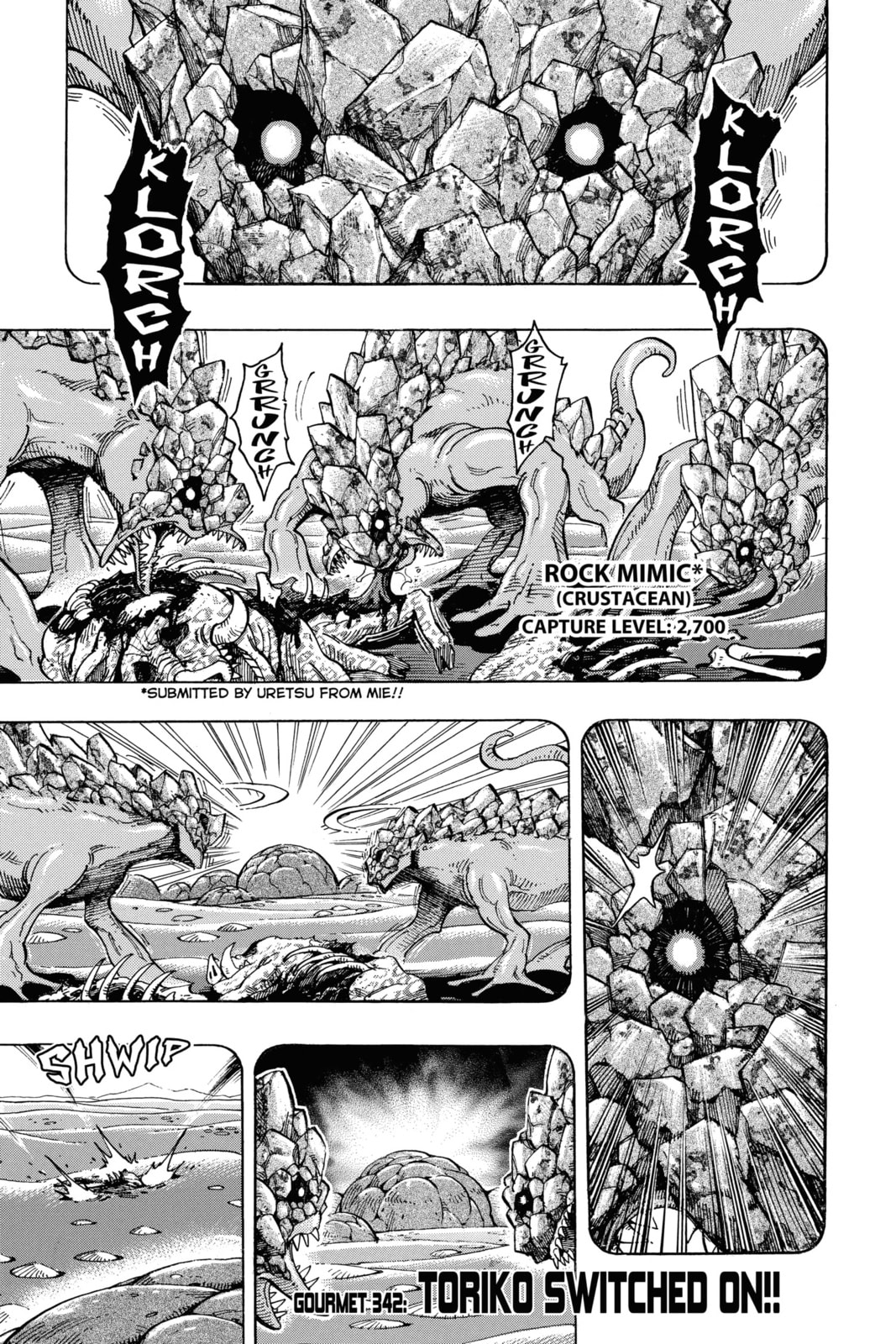 Toriko Chapter 342 page 1 - 