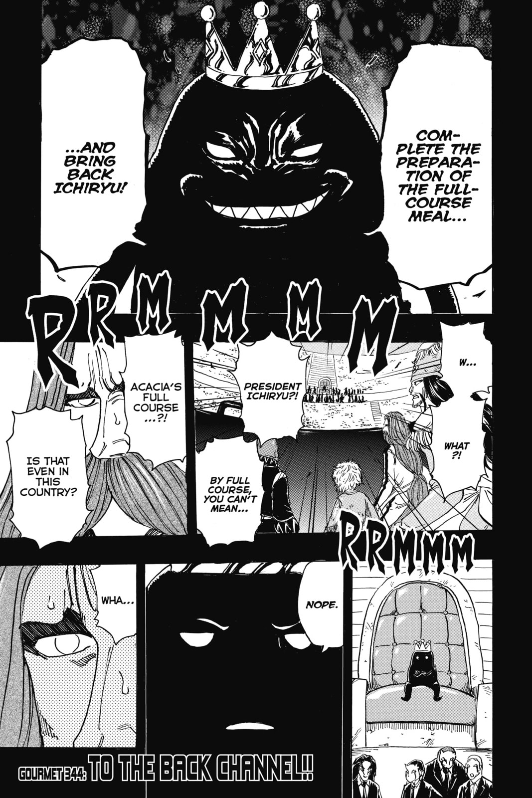 Toriko Chapter 344 page 1 - 