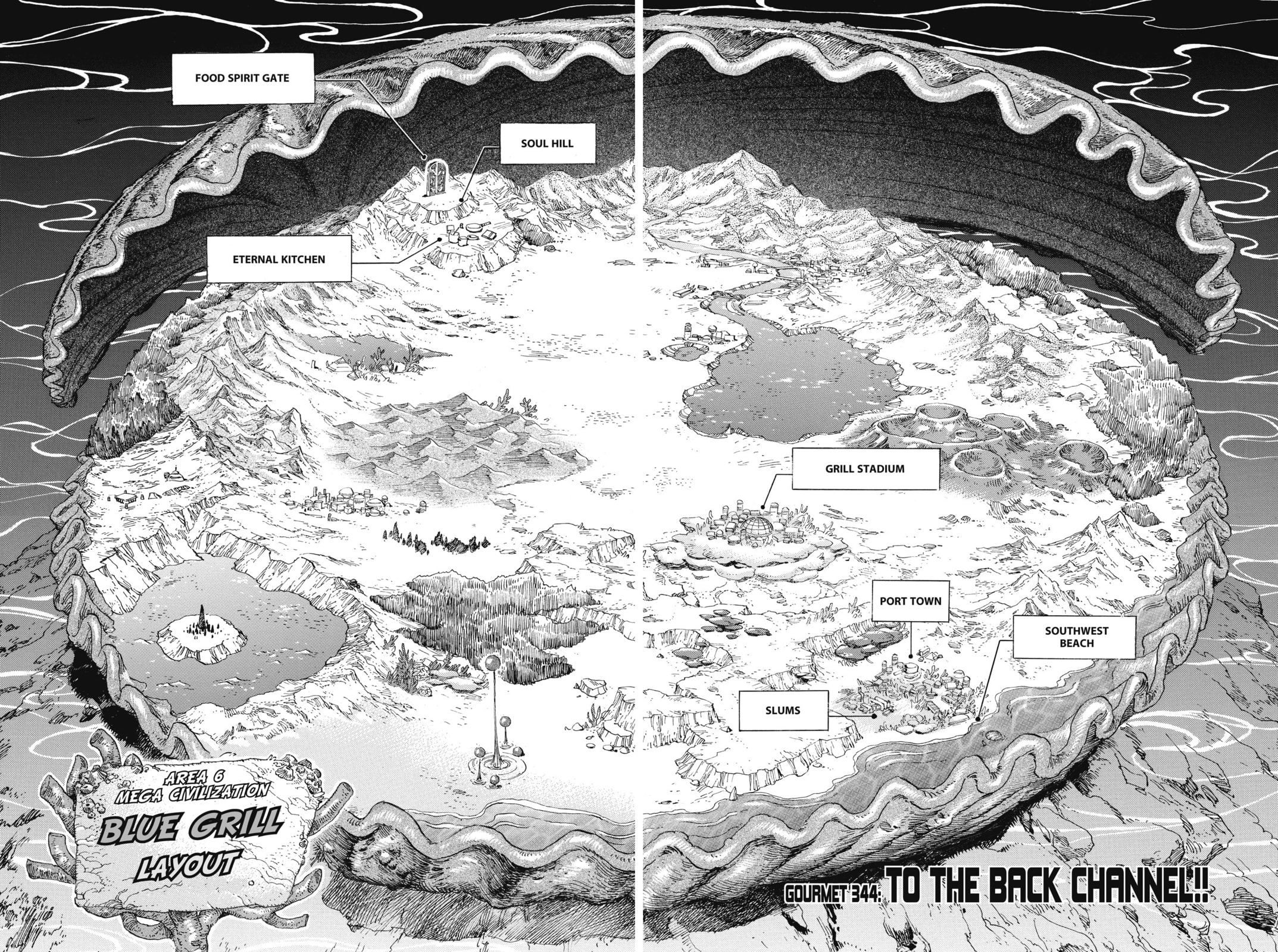 Toriko Chapter 344 page 4 - 