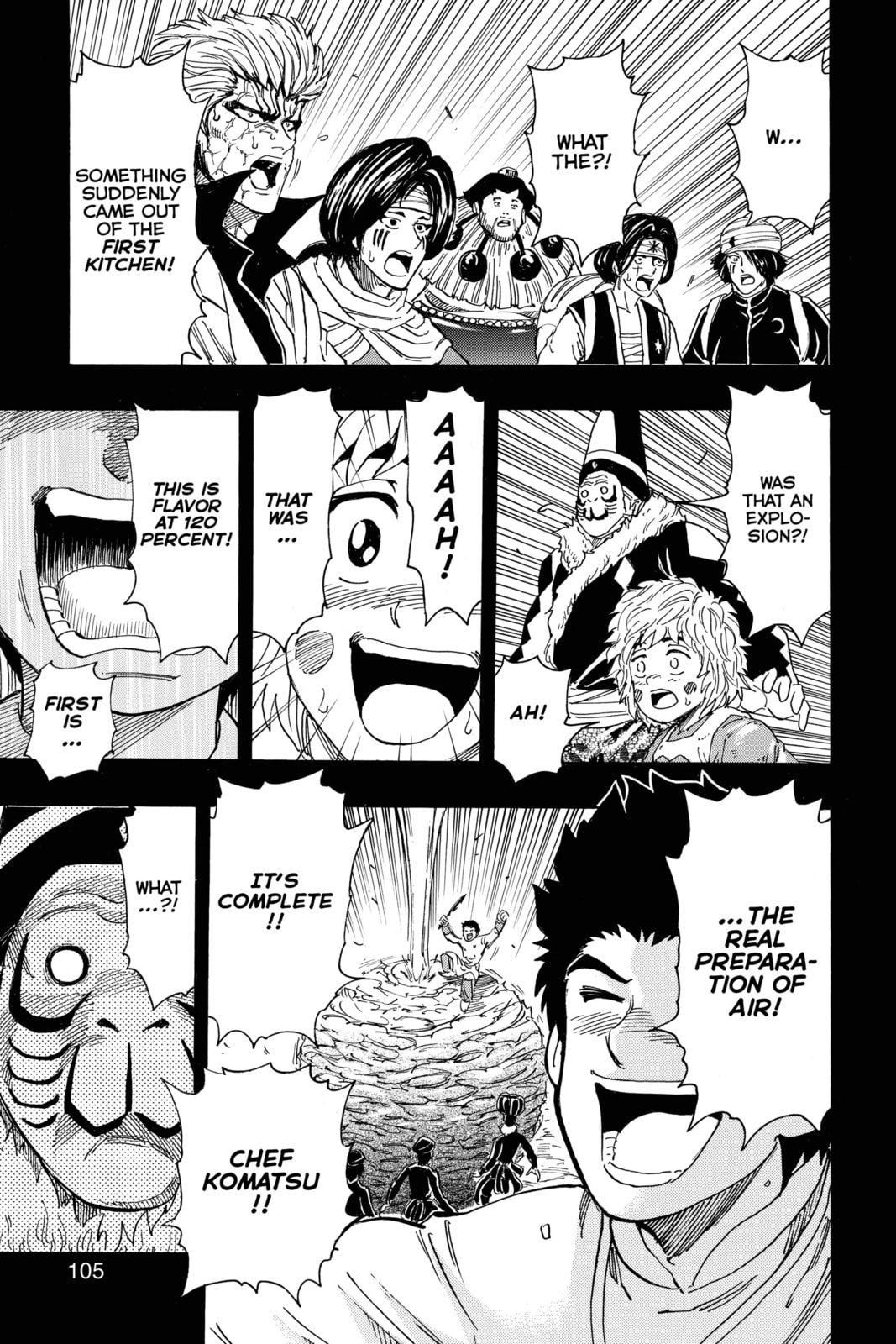 Toriko Chapter 345 page 17 - 
