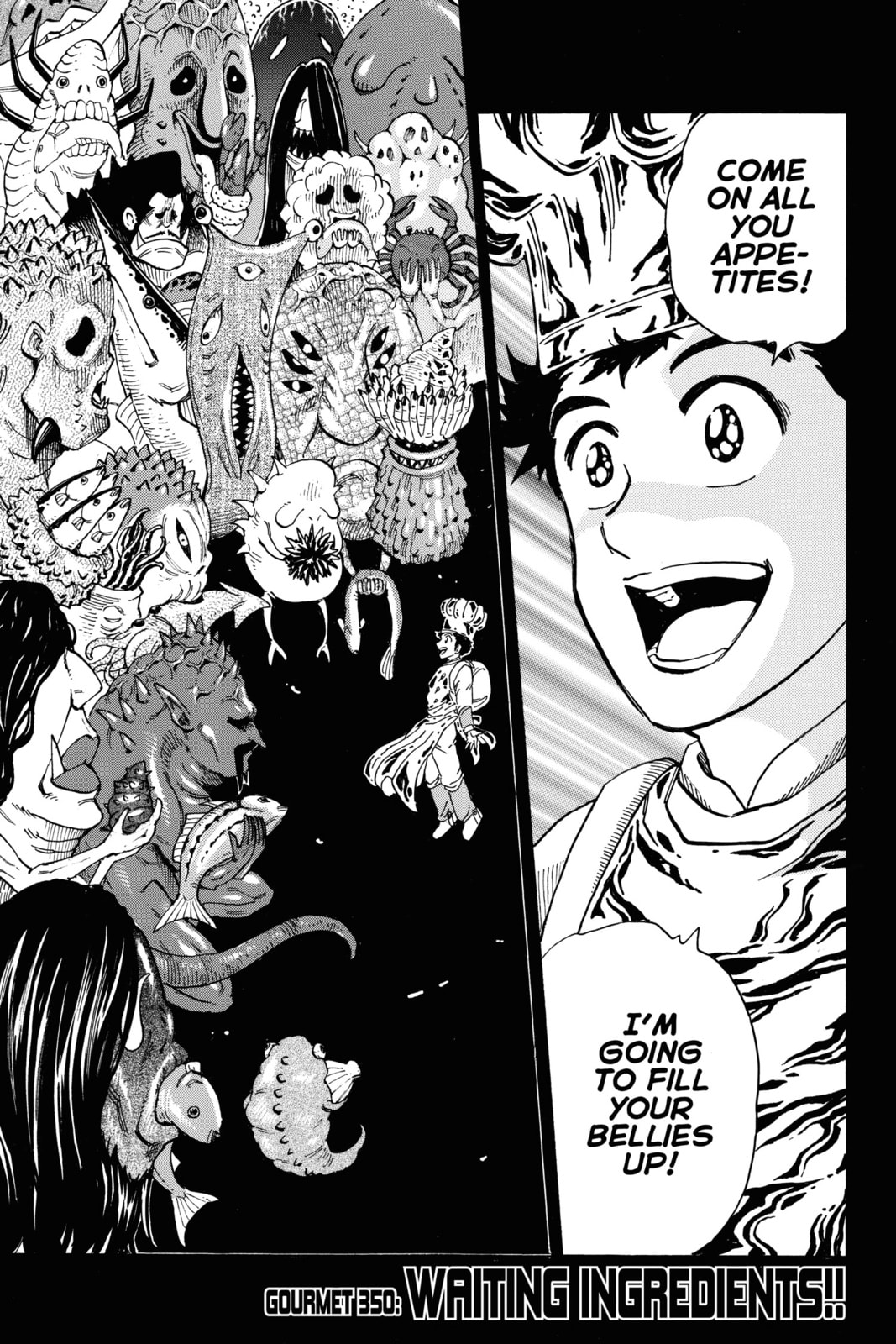Toriko Chapter 350 page 1 - 