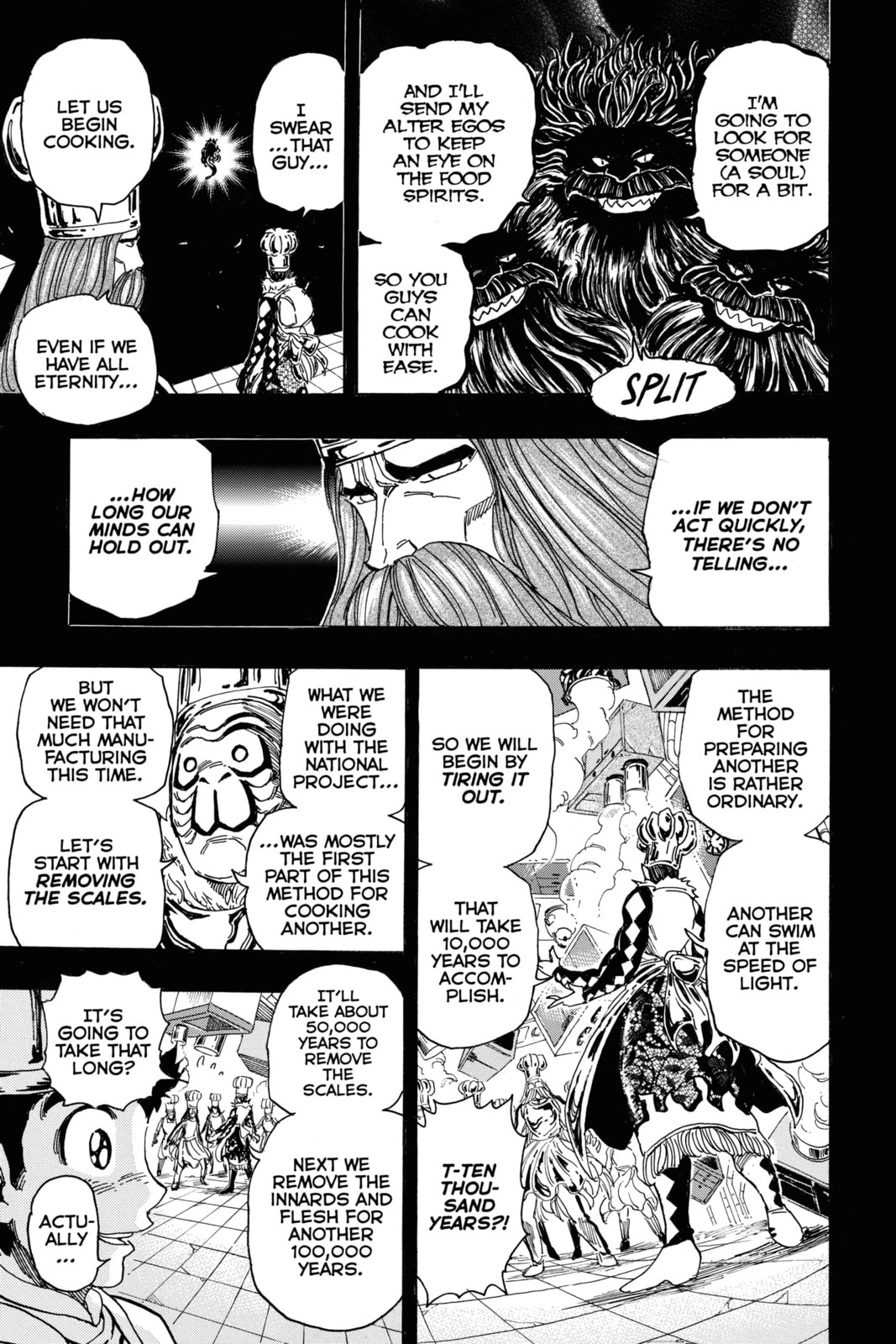 Toriko Chapter 350 page 10 - 