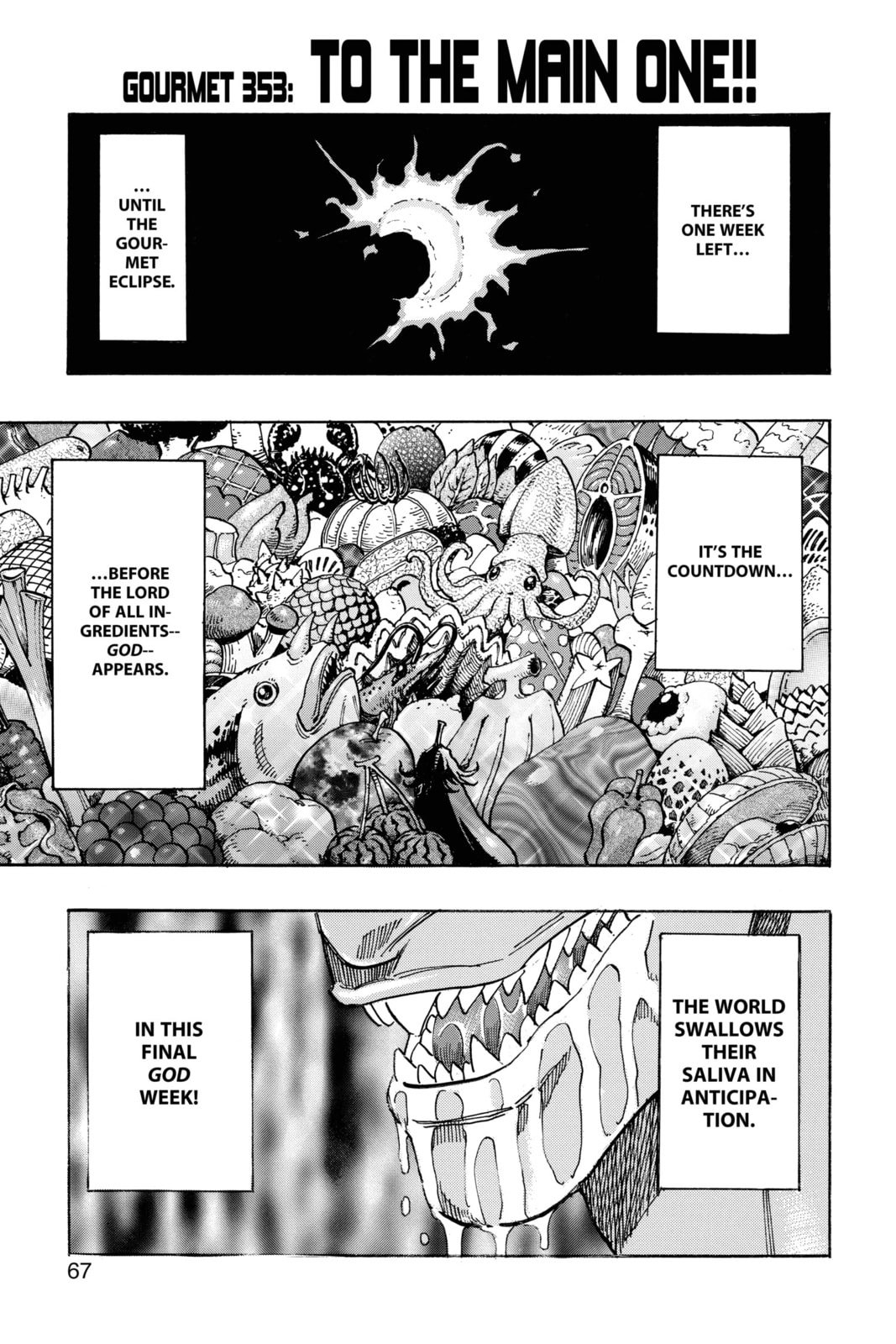Toriko Chapter 353 page 1 - 