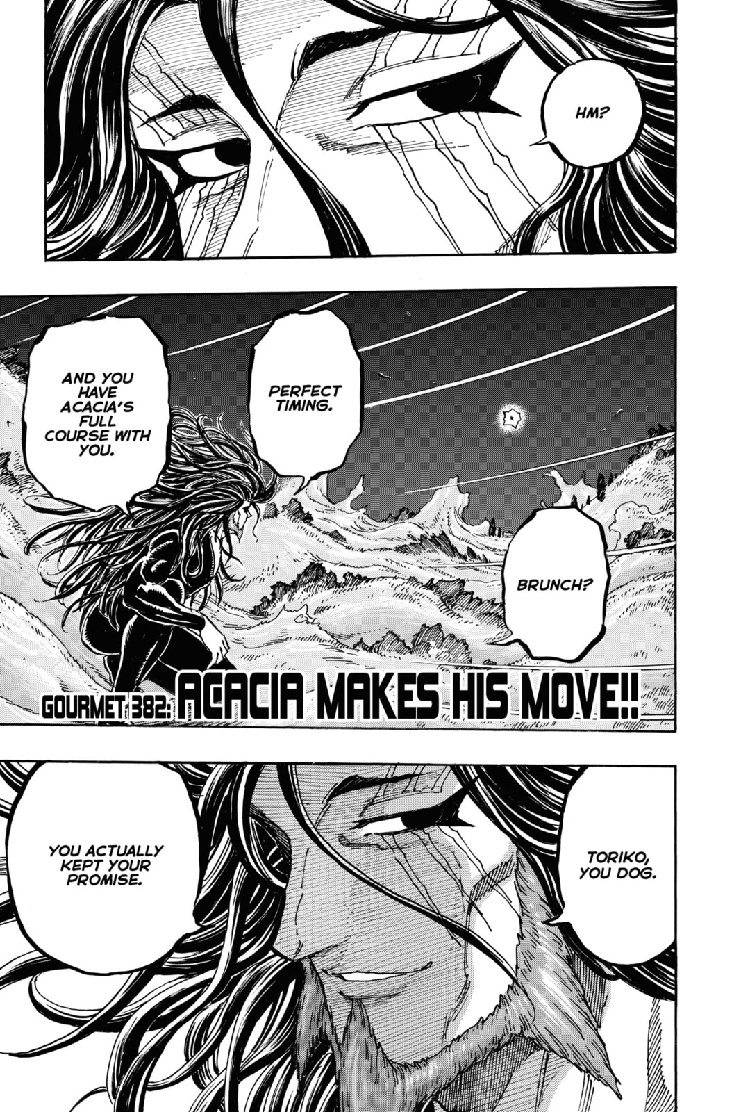 Toriko Chapter 382 page 1 - 