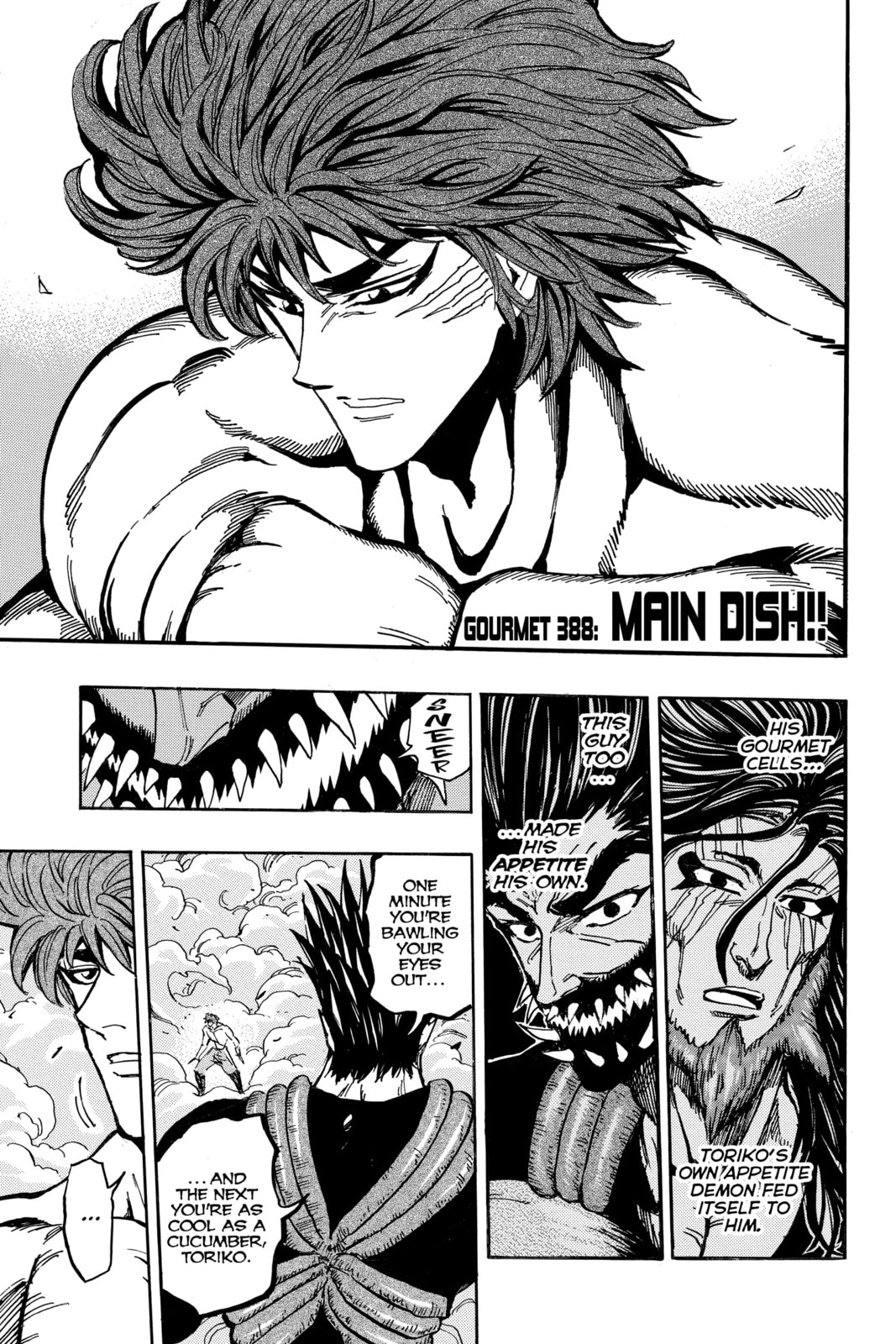Toriko Chapter 388 page 1 - 
