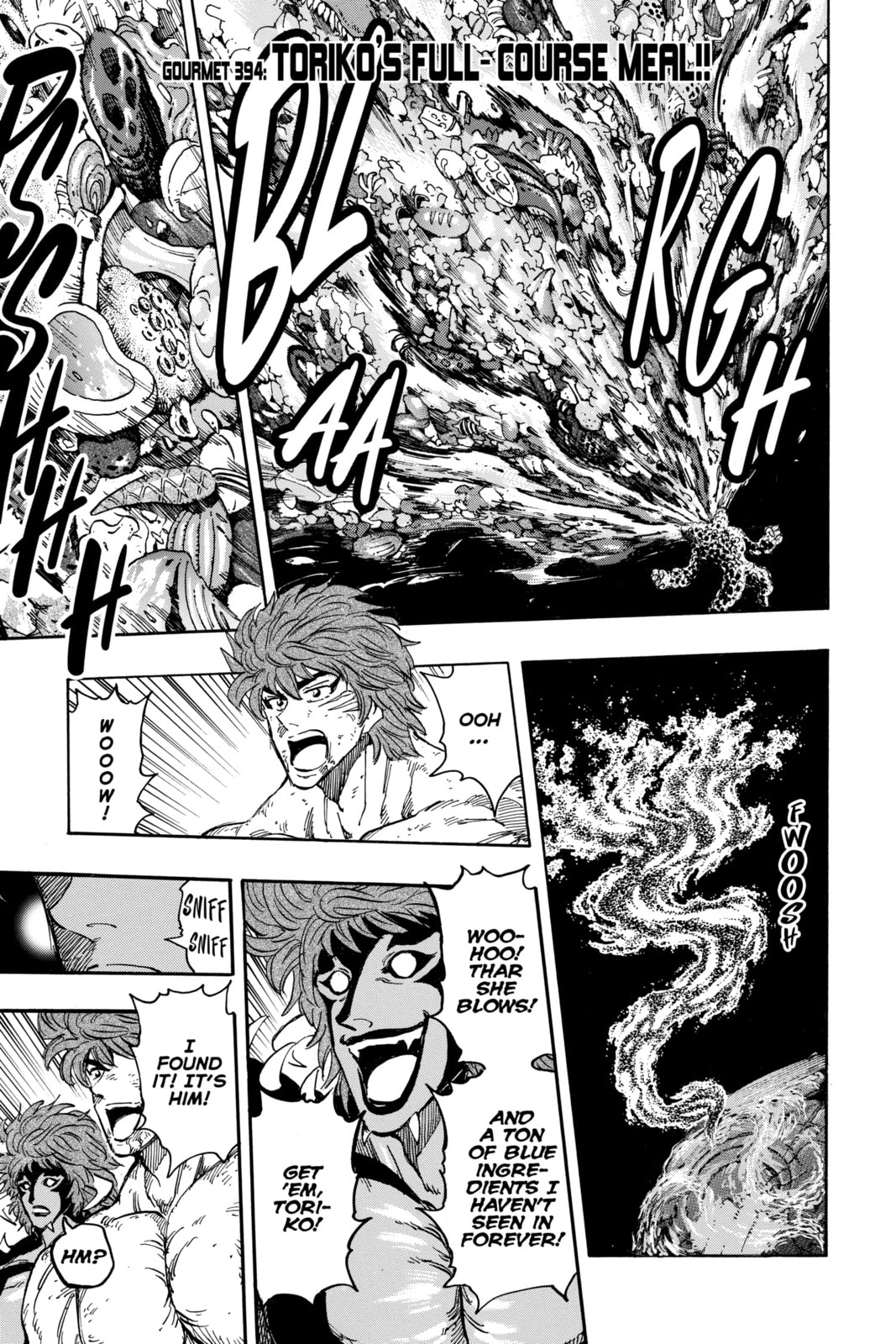 Toriko Chapter 394 page 1 - 
