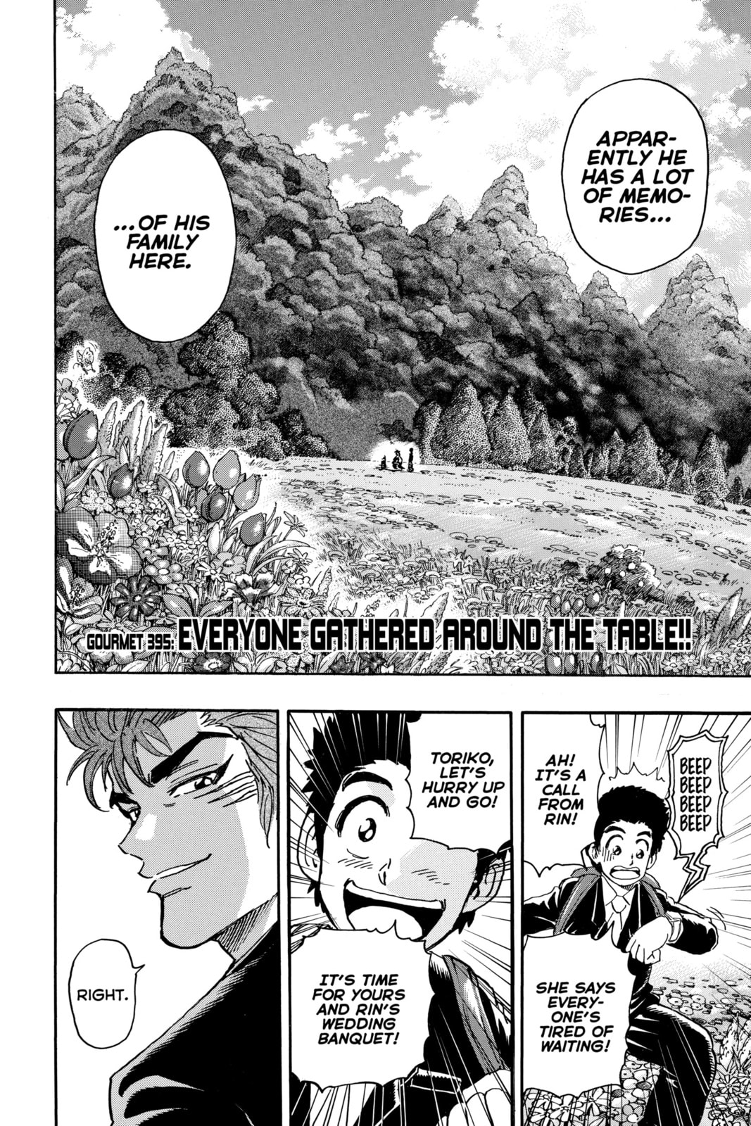 Toriko Chapter 395 page 2 - 